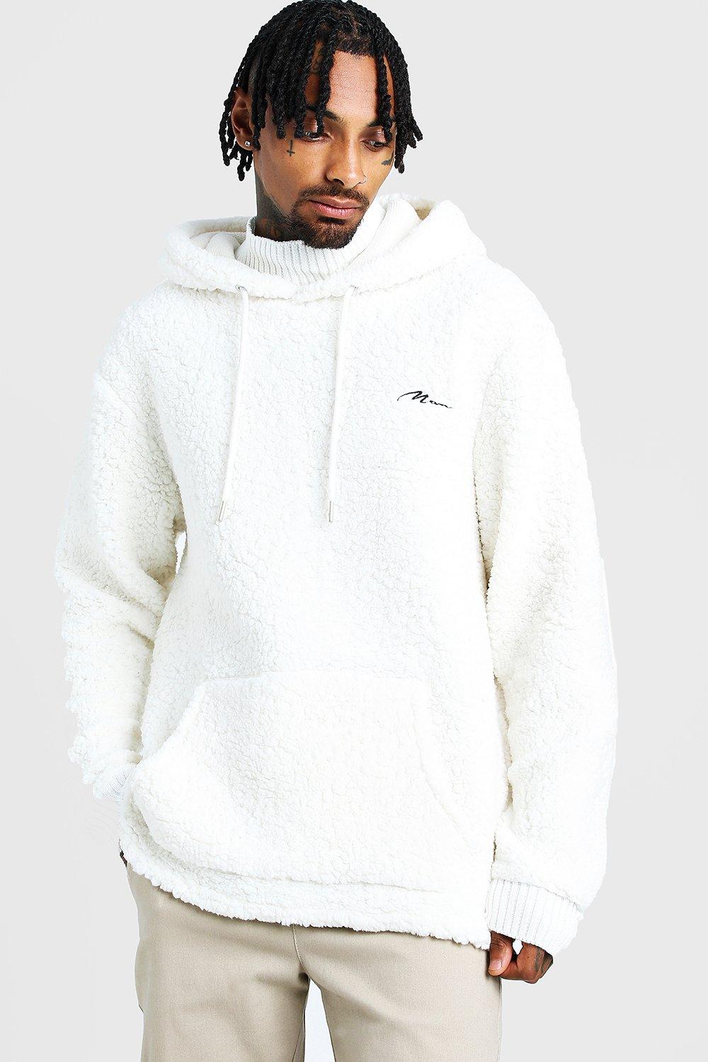 white borg hoodie