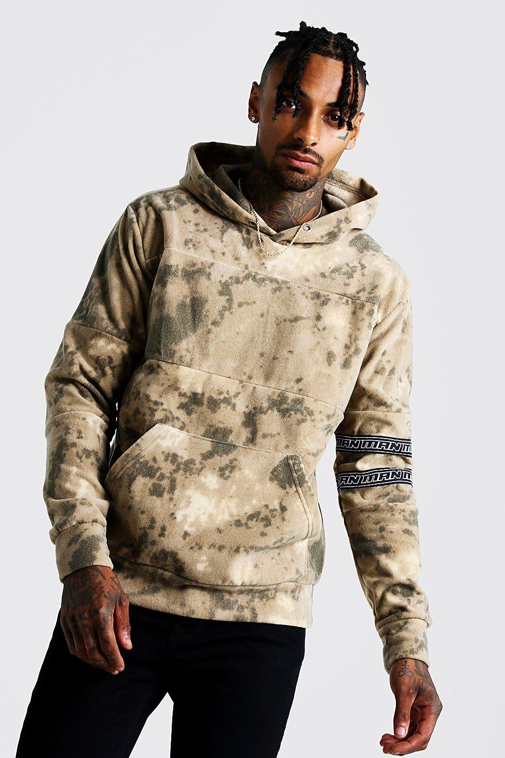 camo fleece hoodie