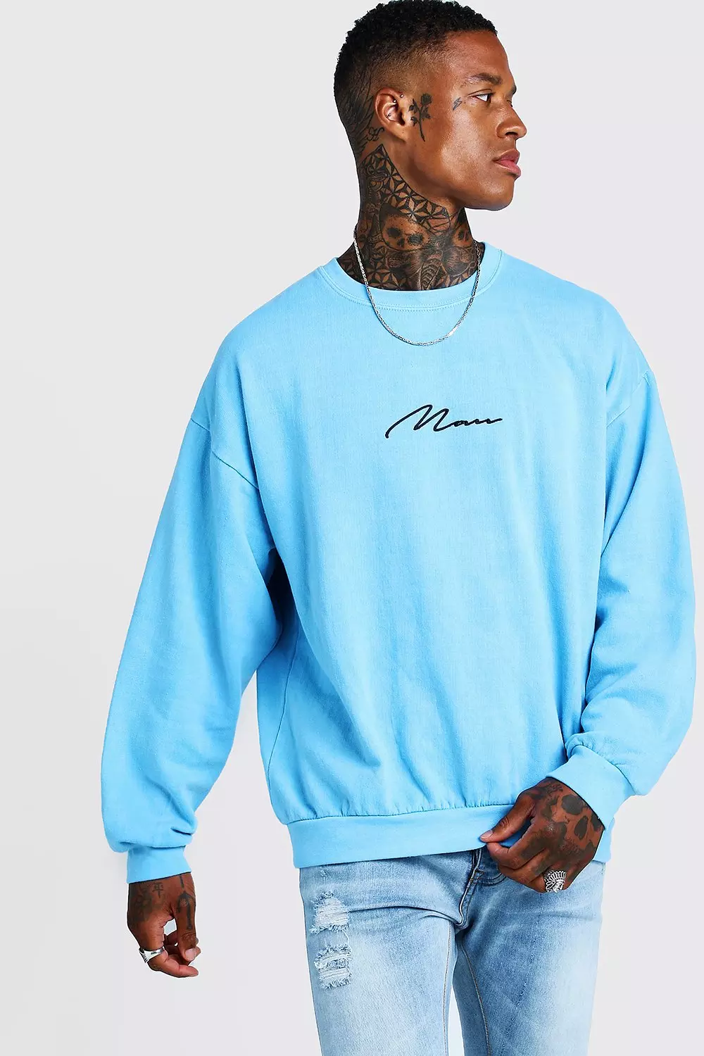 Neon sweatshirt hot sale men