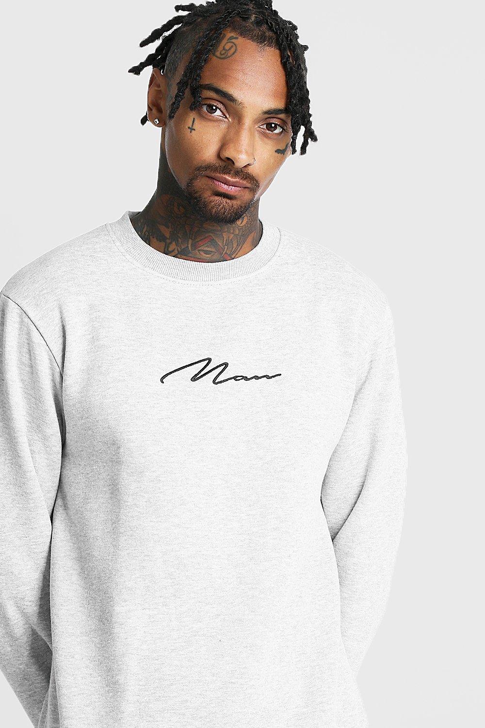 signature crew neck sweatshirt