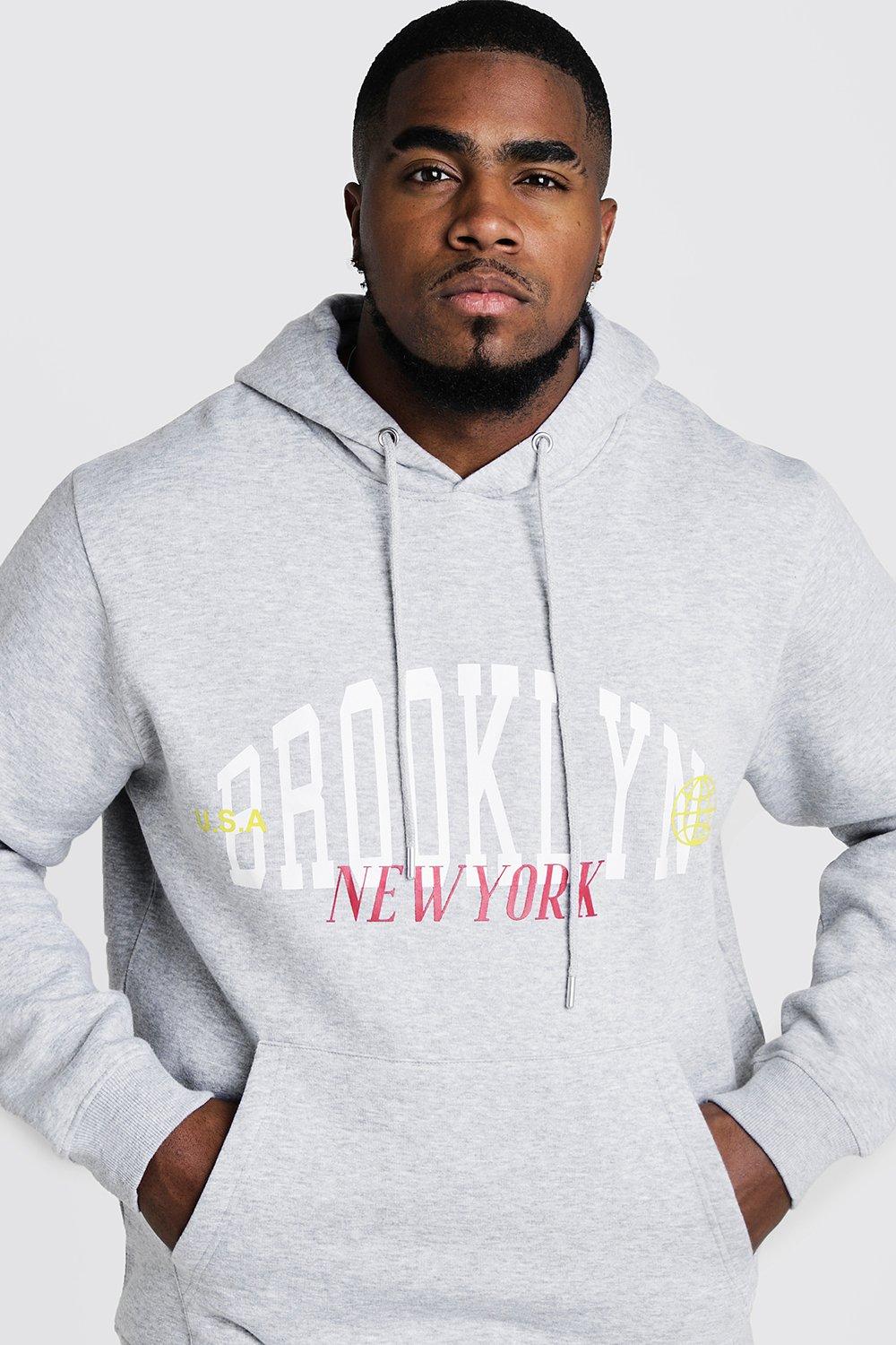 grey brooklyn hoodie