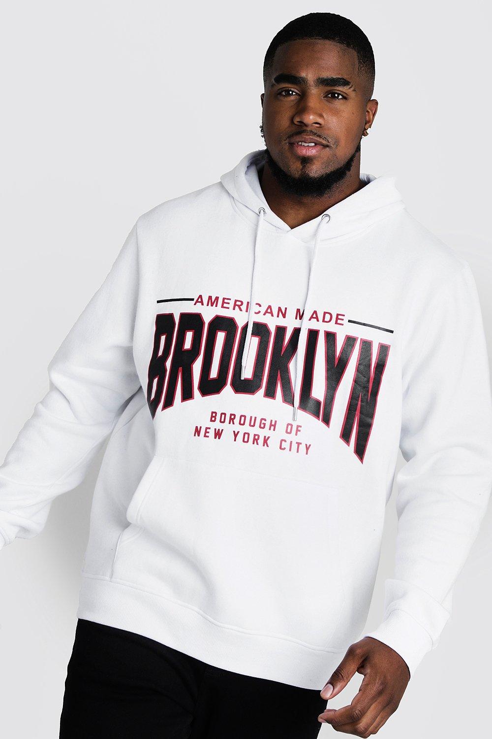 white brooklyn hoodie