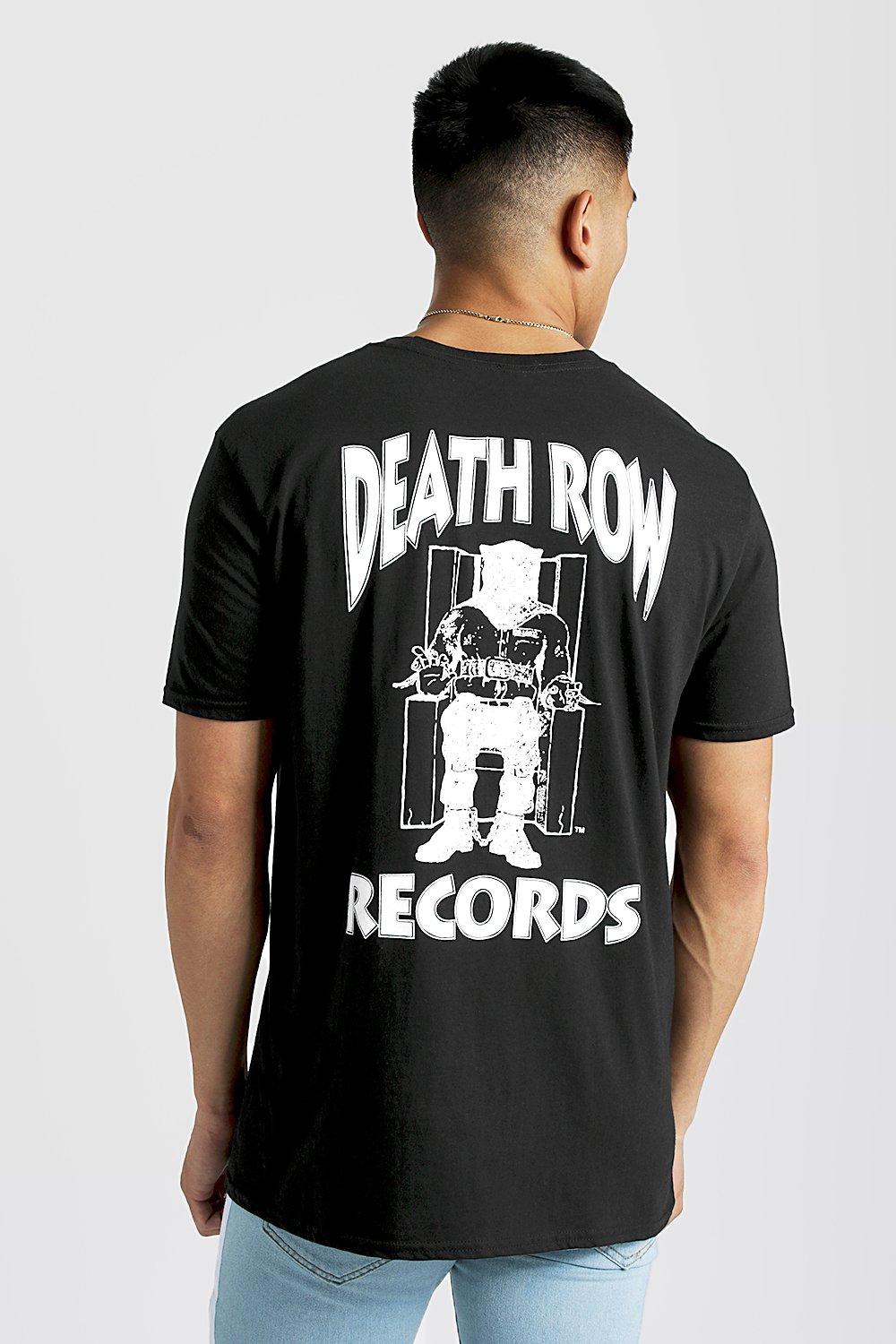 

Футболка оверсайз Death Row Records, Black