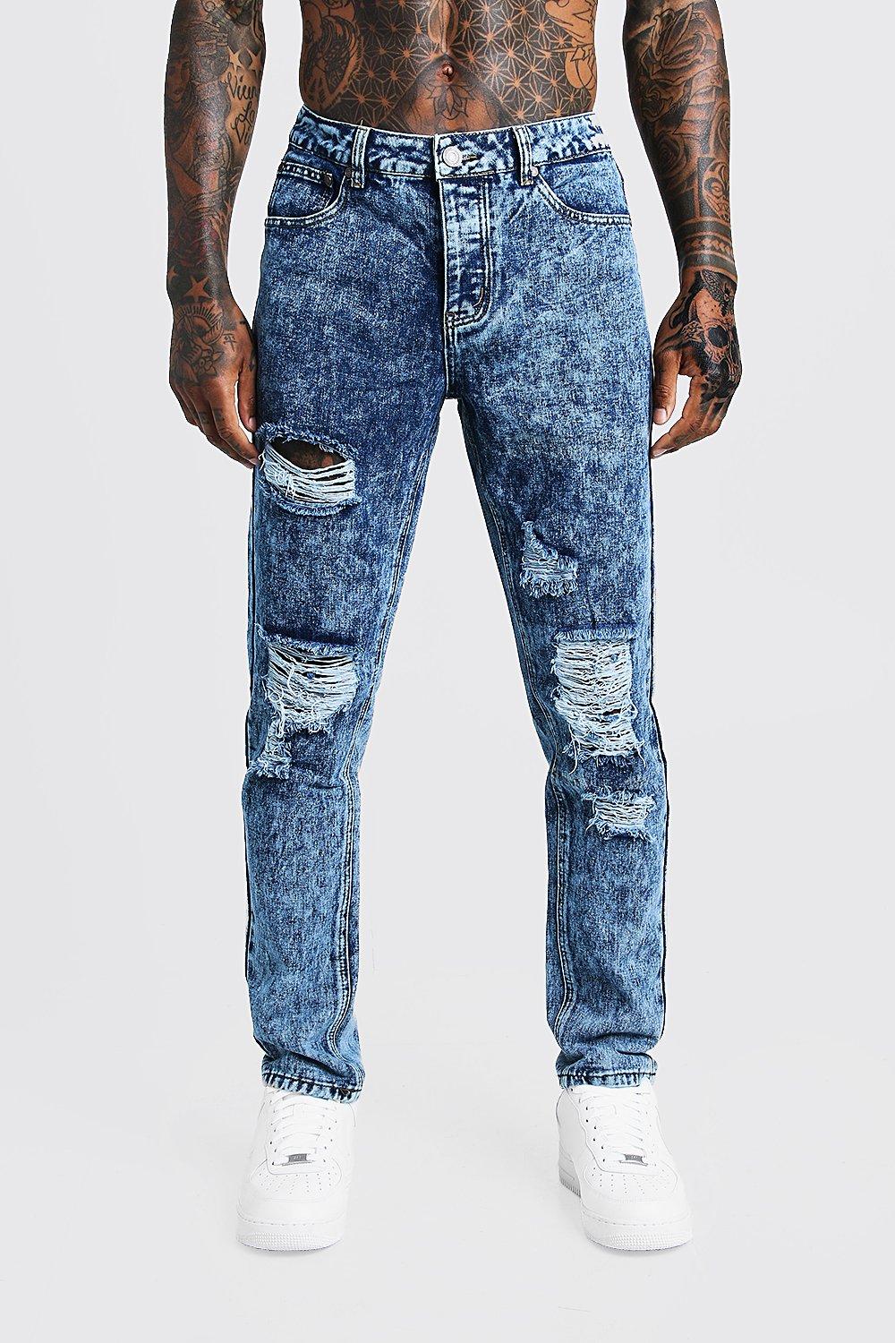 distressed denim