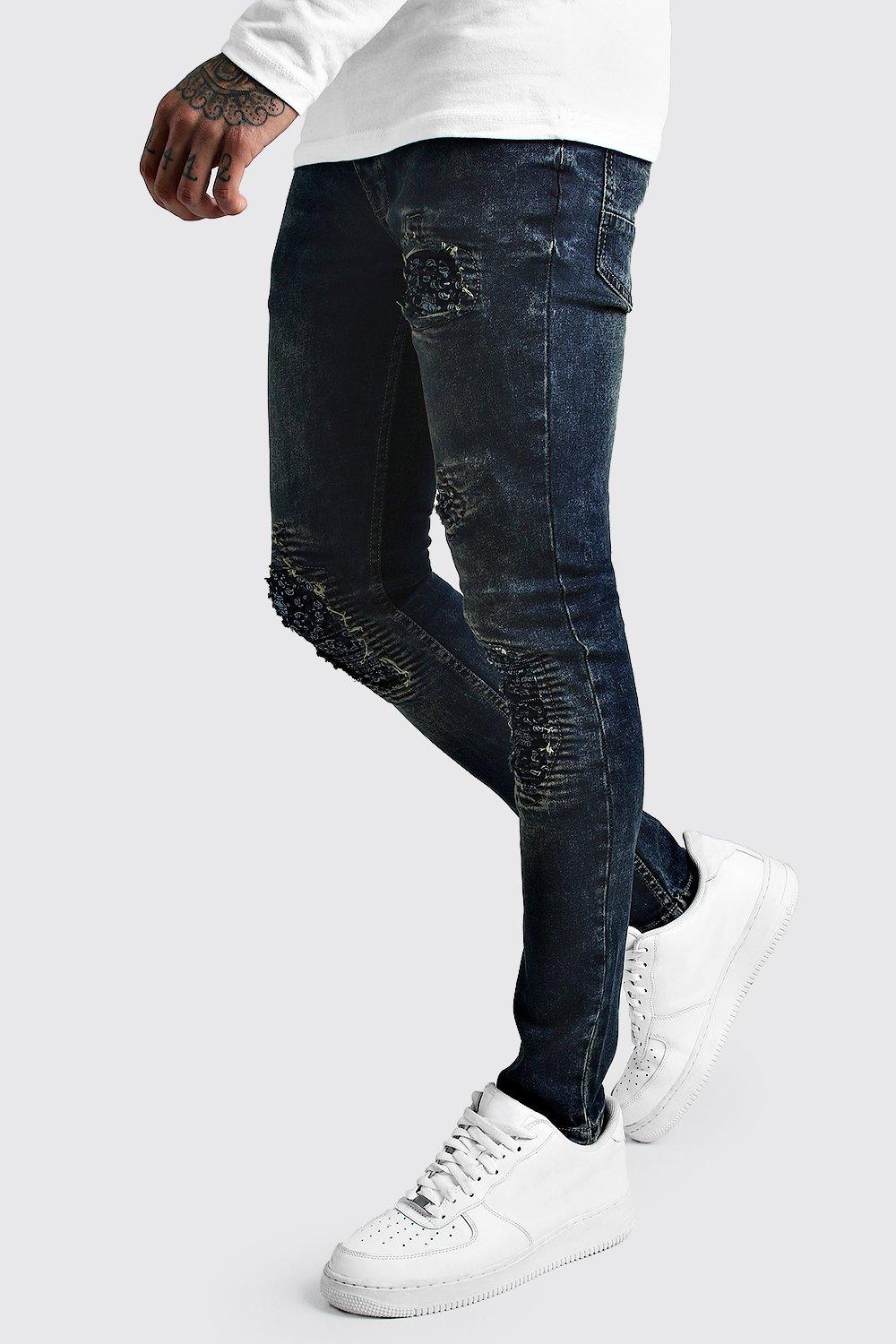 boohooman ripped jeans