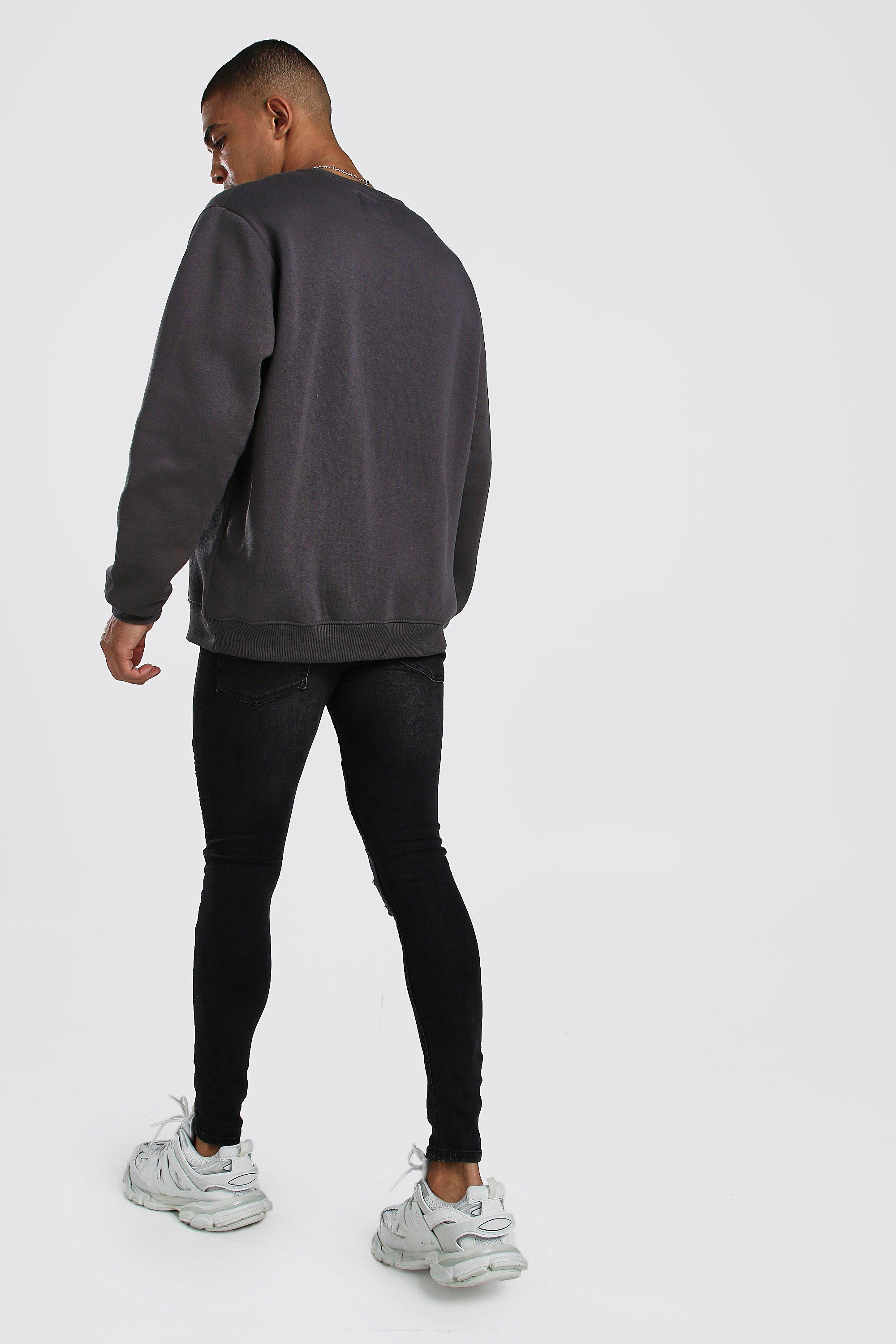 spray on skinny biker jeans with zips