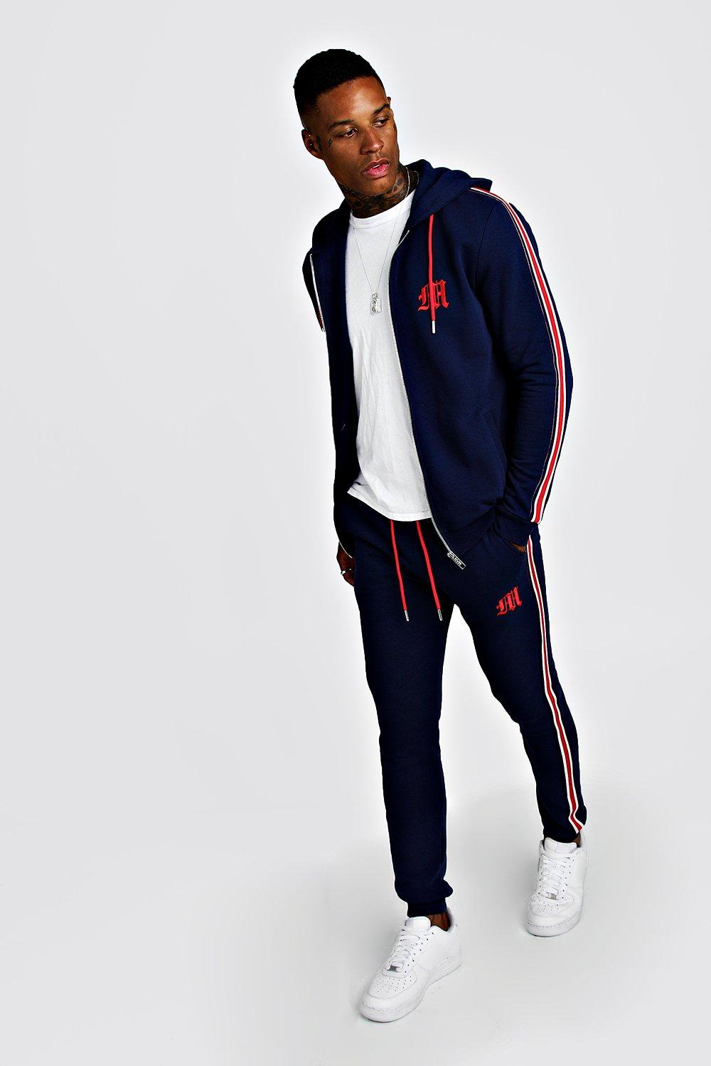 side tape tracksuit