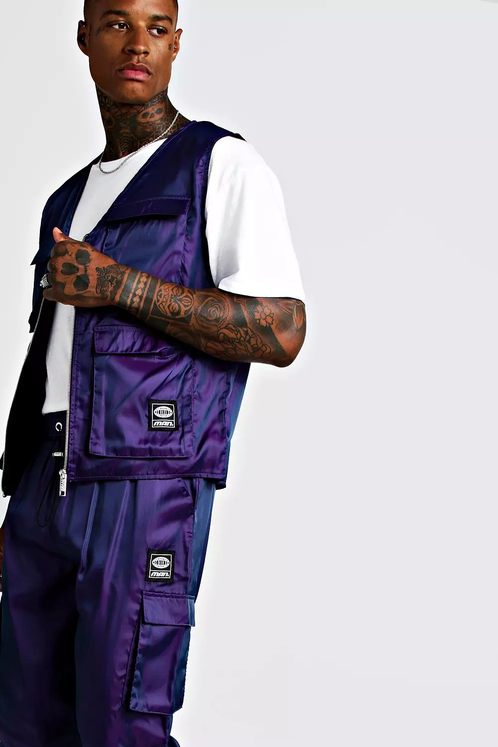 Reason Clothing Men's Luther Utility Vest