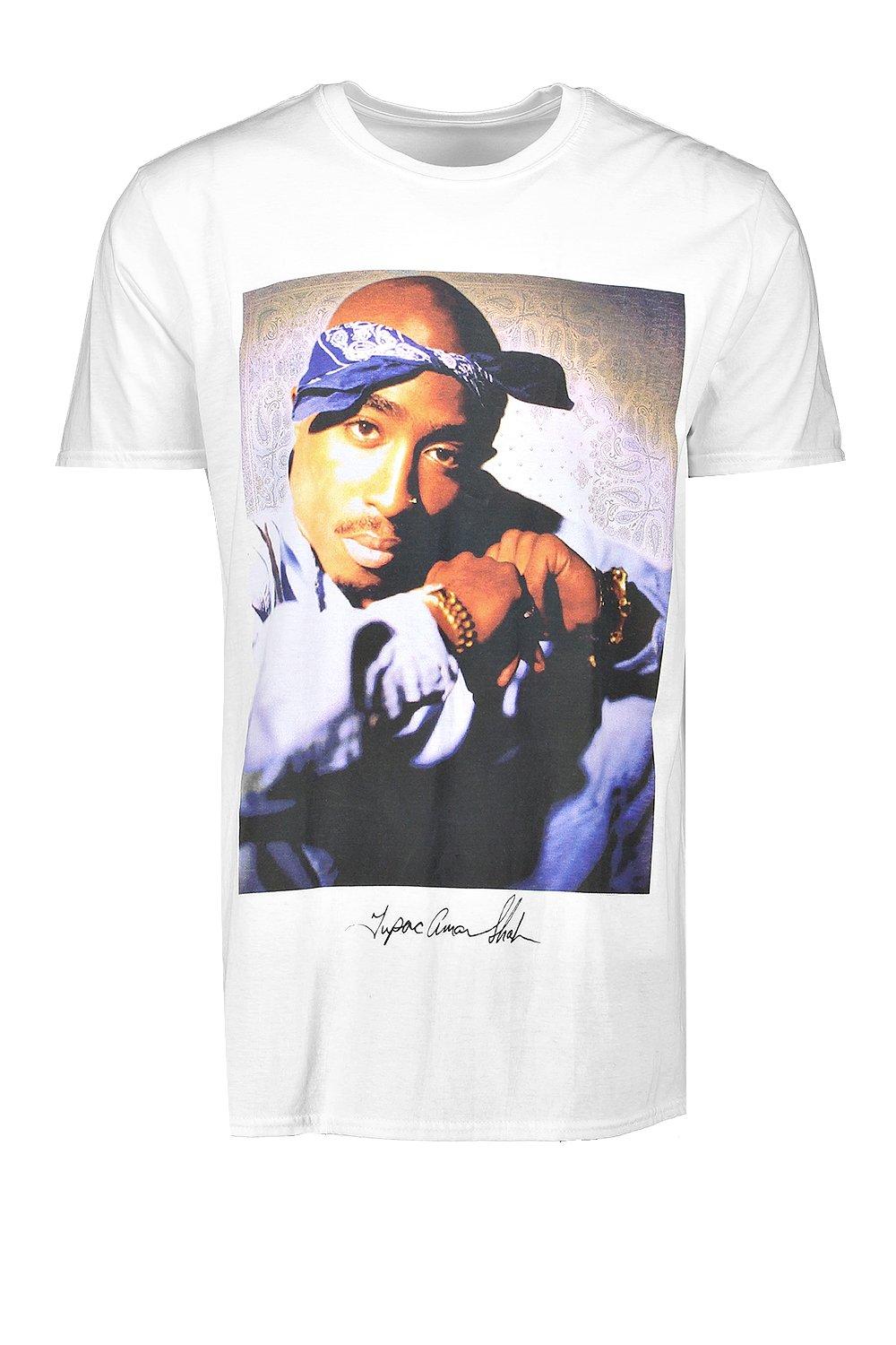 blue tupac shirt