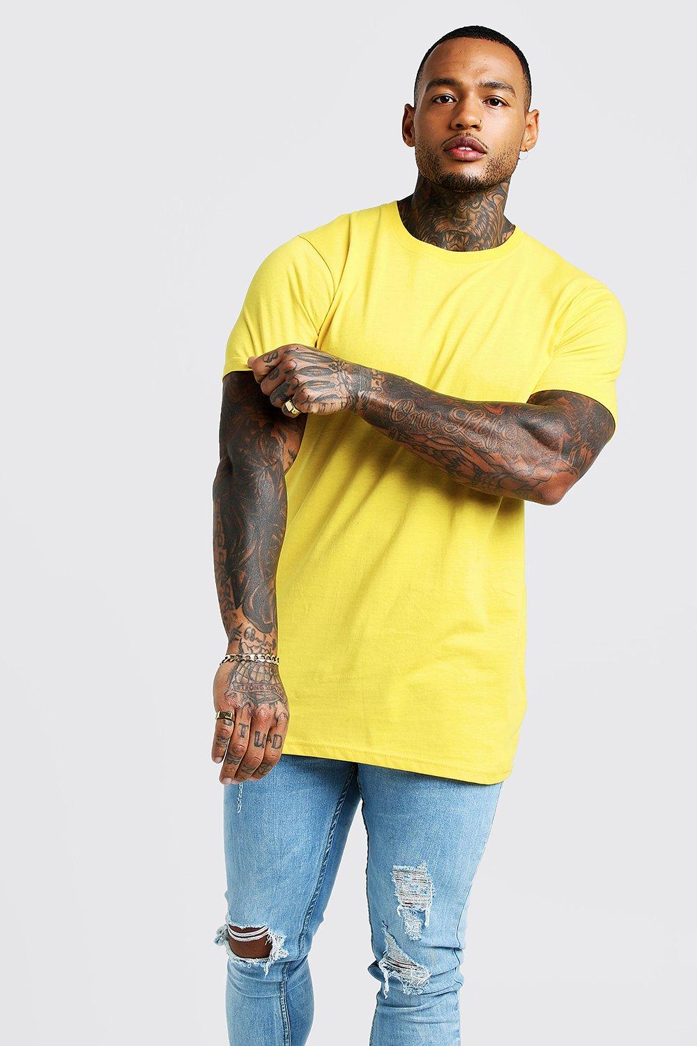 

Удлиненная футболка, Yellow