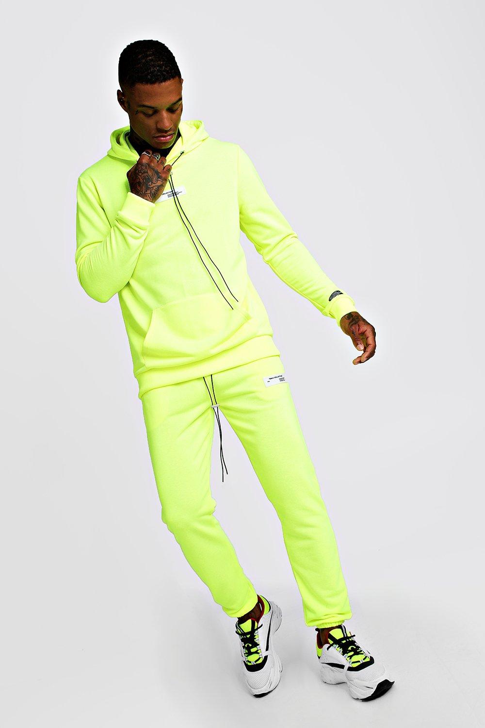 neon tracksuit mens