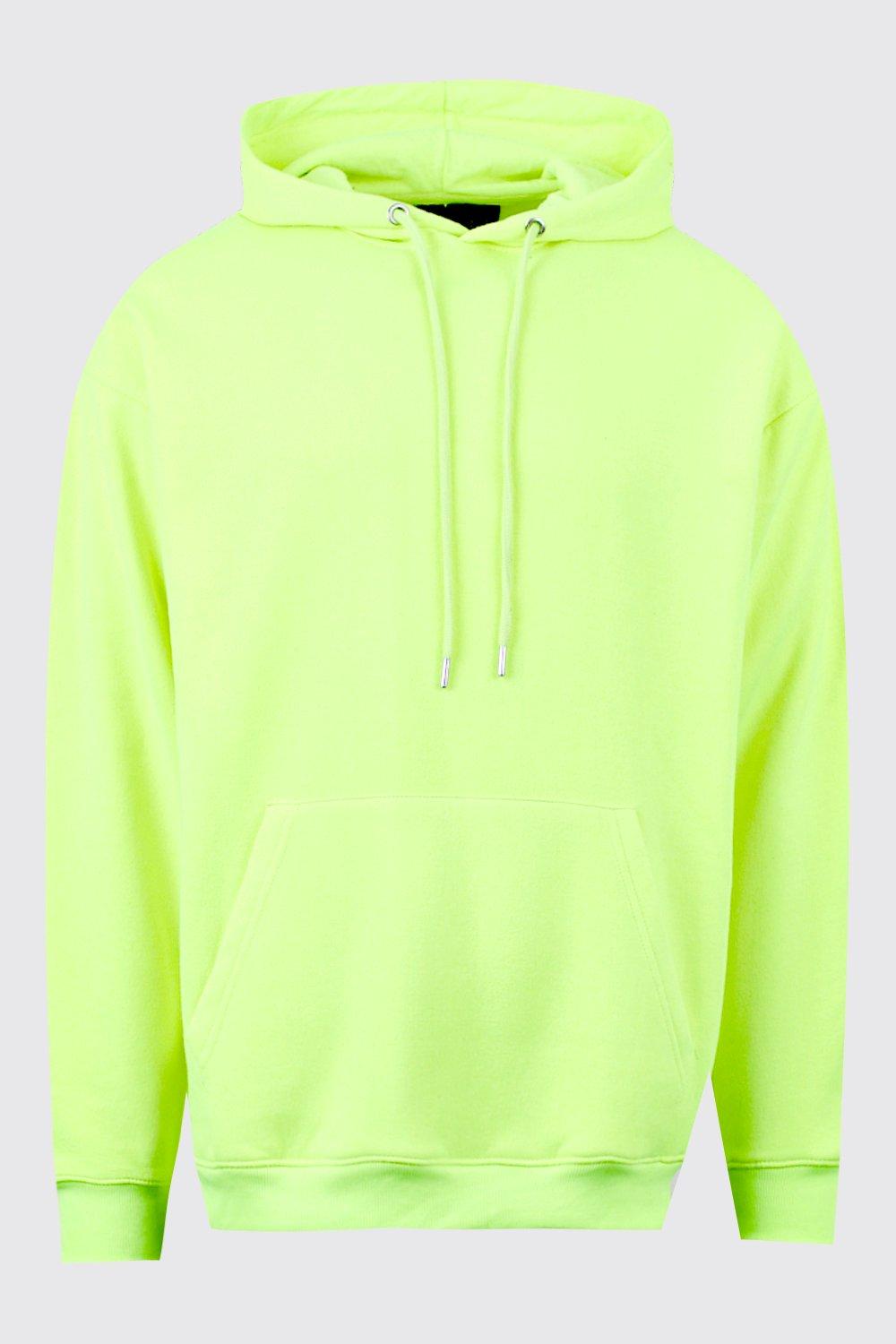 neon green oversized hoodie