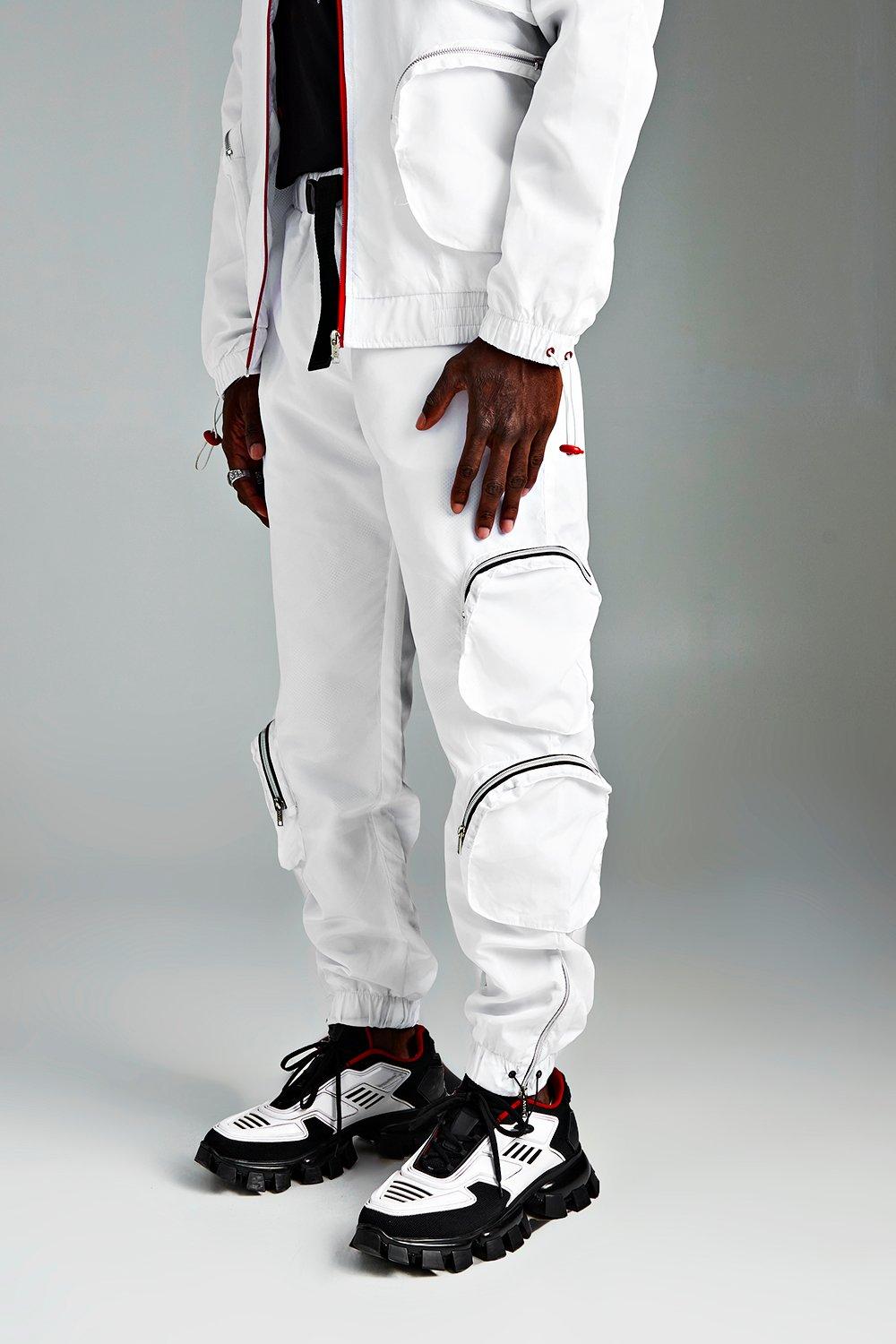 White Shell Joggers 2024 www.horepnicko.cz