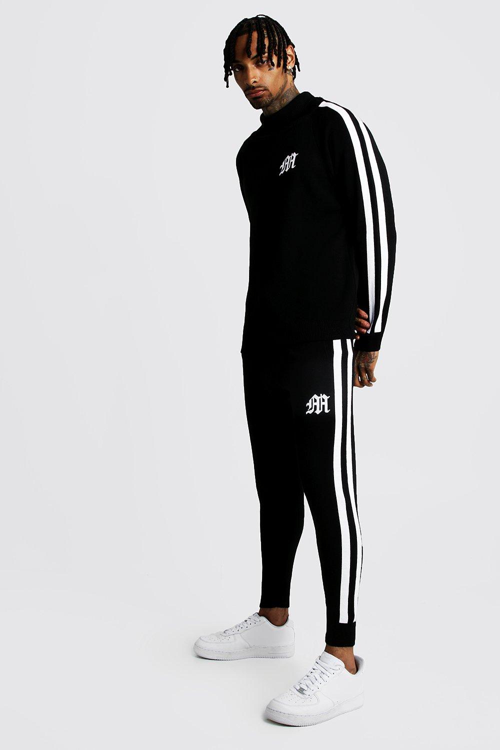 

Спортивный костюм MAN с воротом-трубой, Black