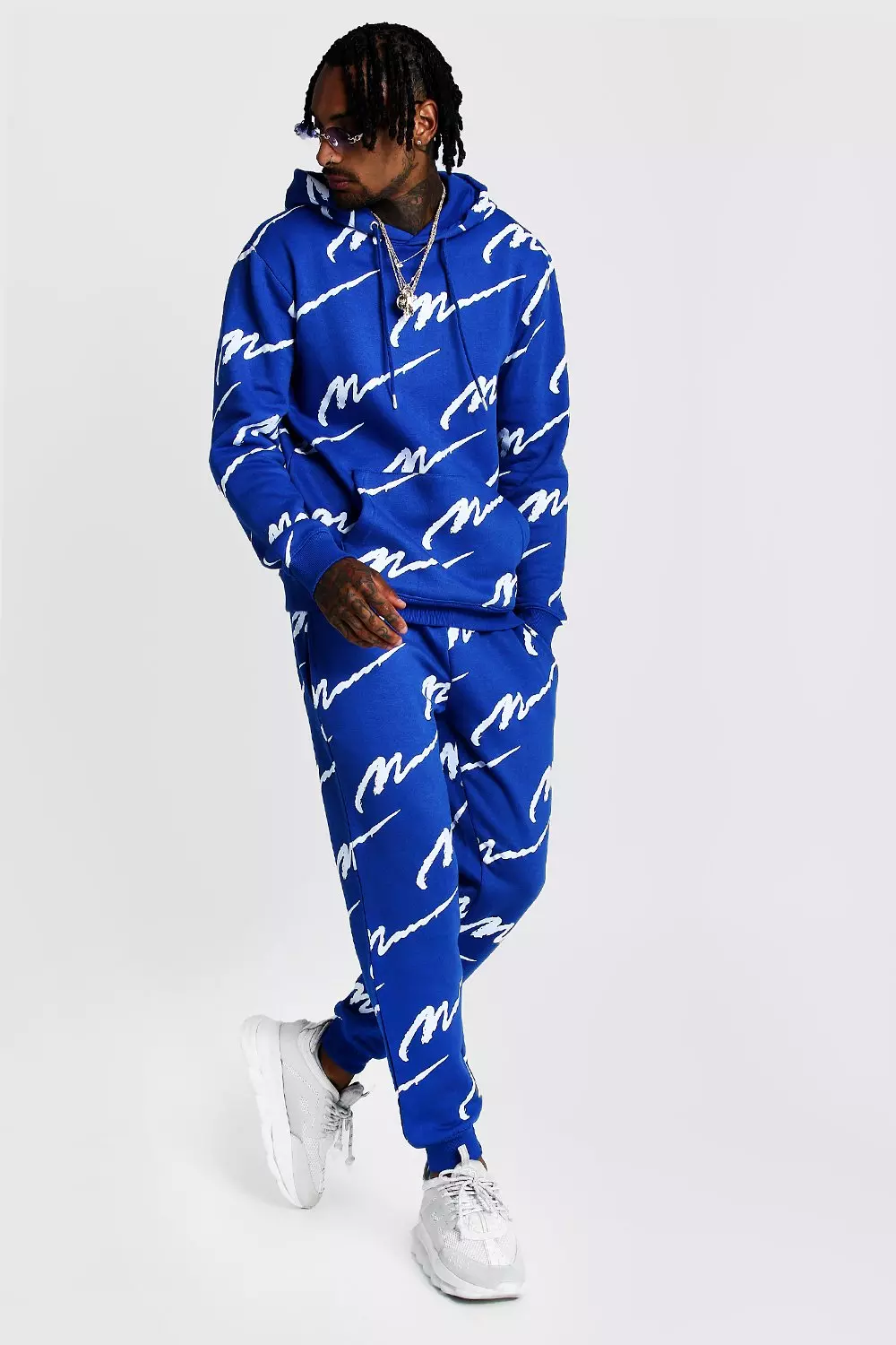 Man store printed tracksuit