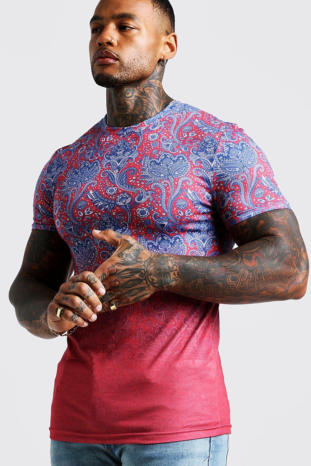 paisley t shirt