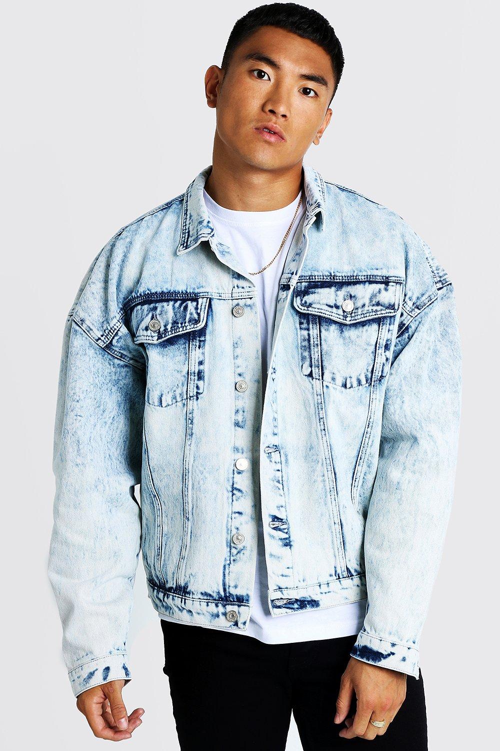 jean jacket white hoodie