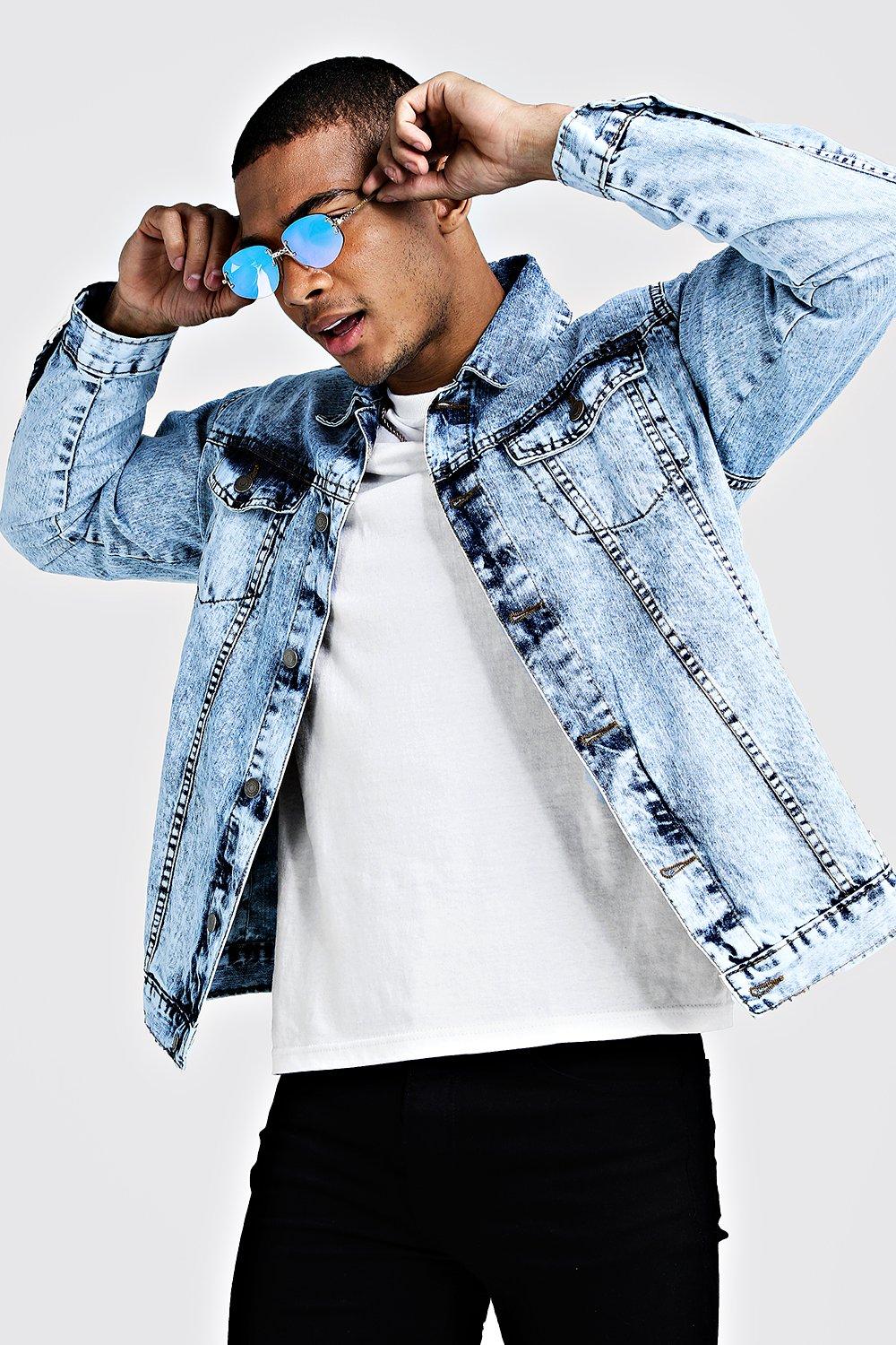 Mens Acid Wash Denim Jacket Factory Sale - Www.Escapeslacumbre.Es 1693638892