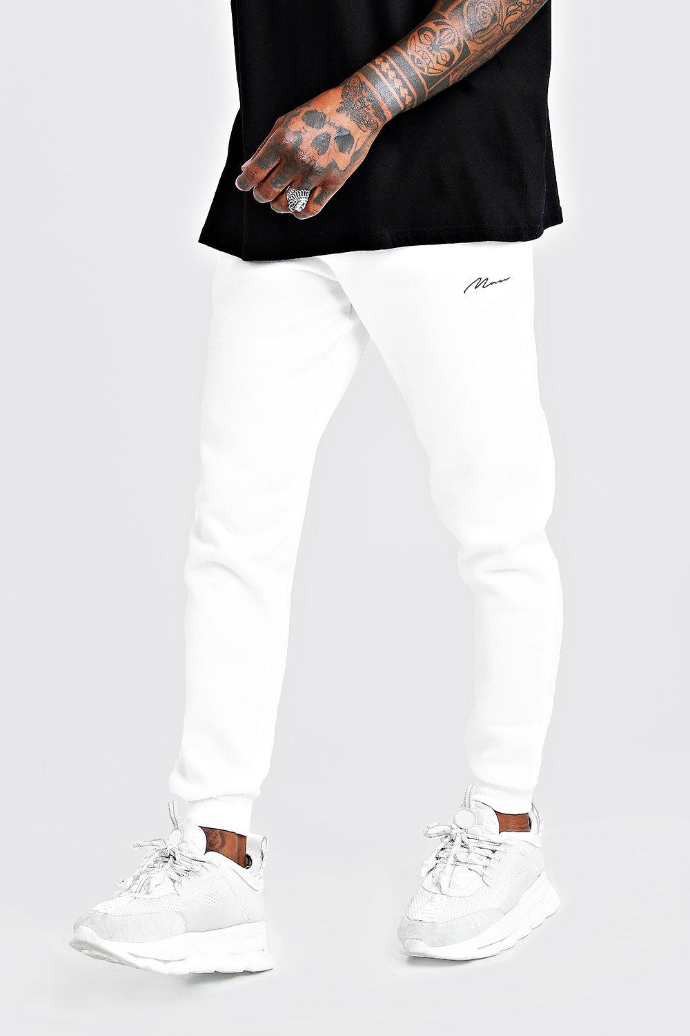 boohooman slim fit joggers