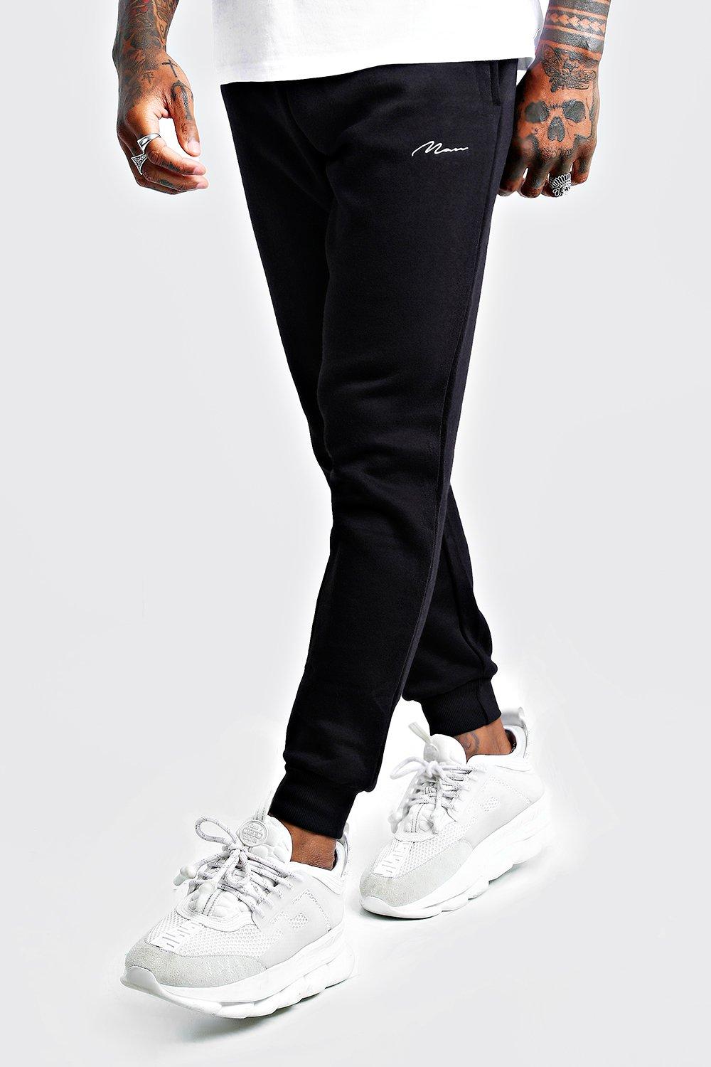 boohooman mens joggers