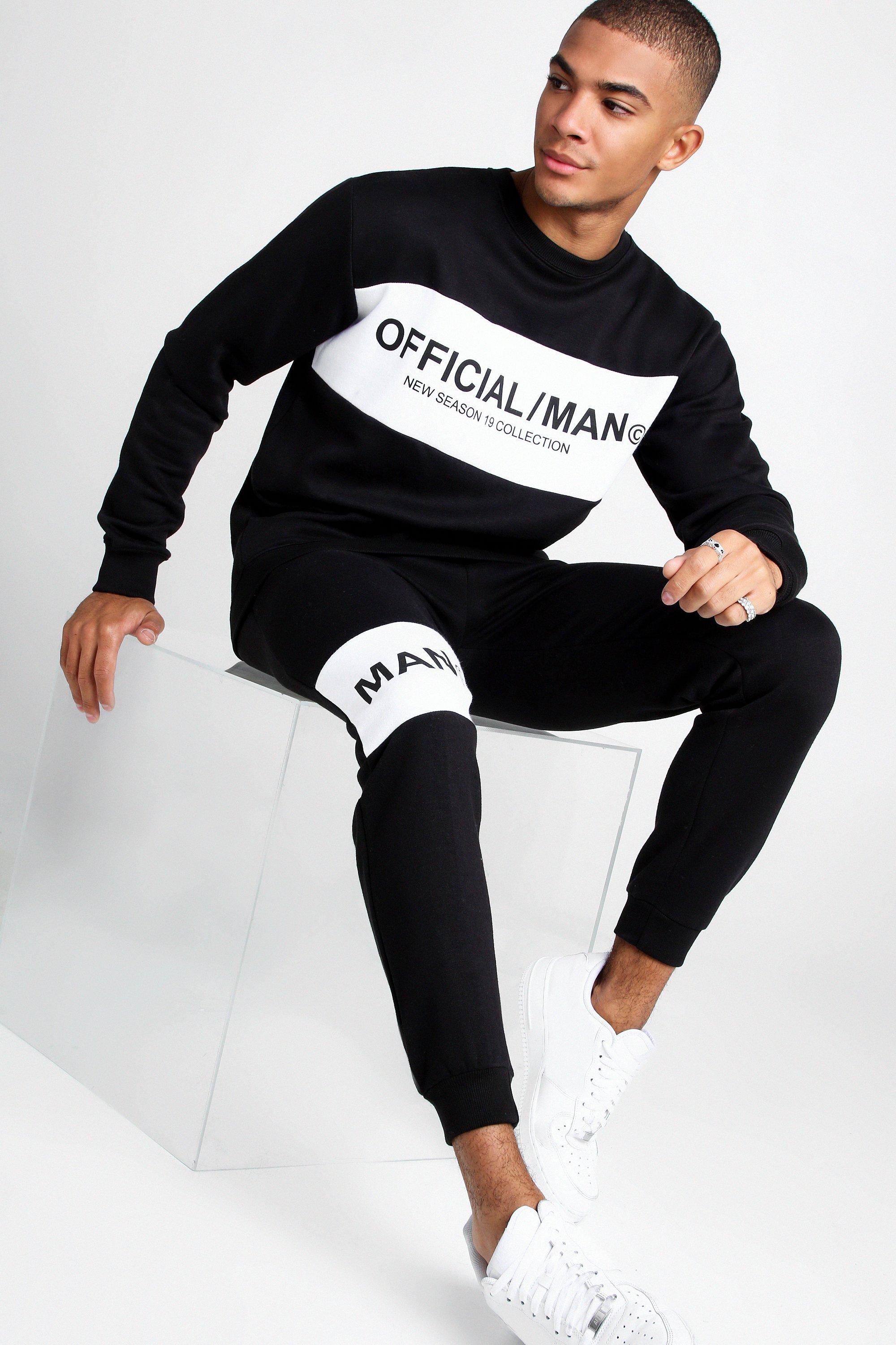 tracksuit boohooman