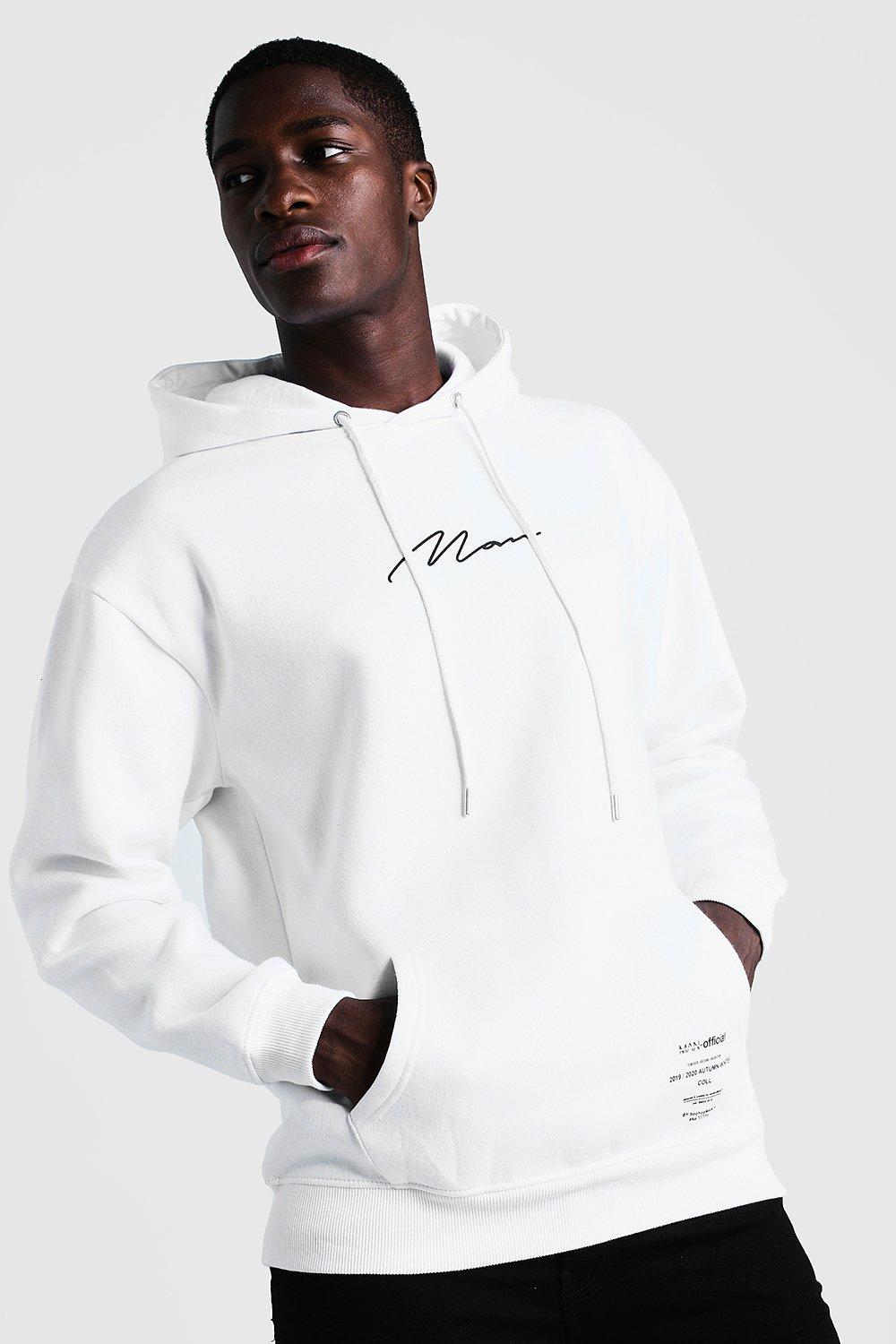 loose fit hoodie men's