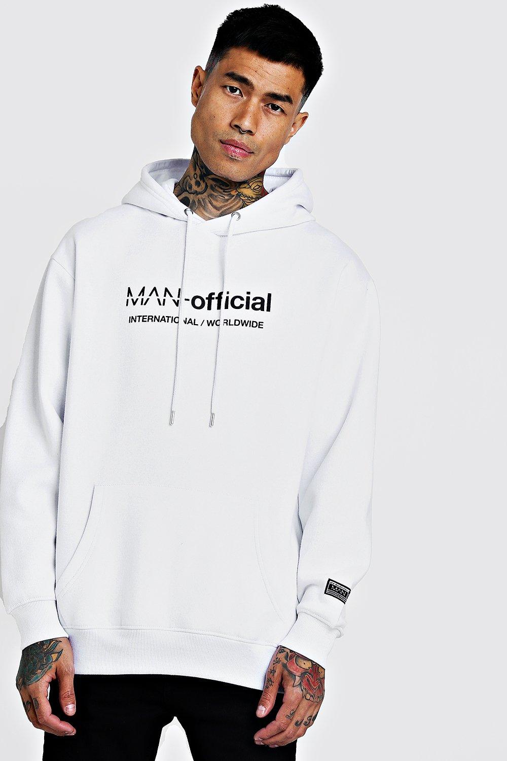 loose fit hoodie men's