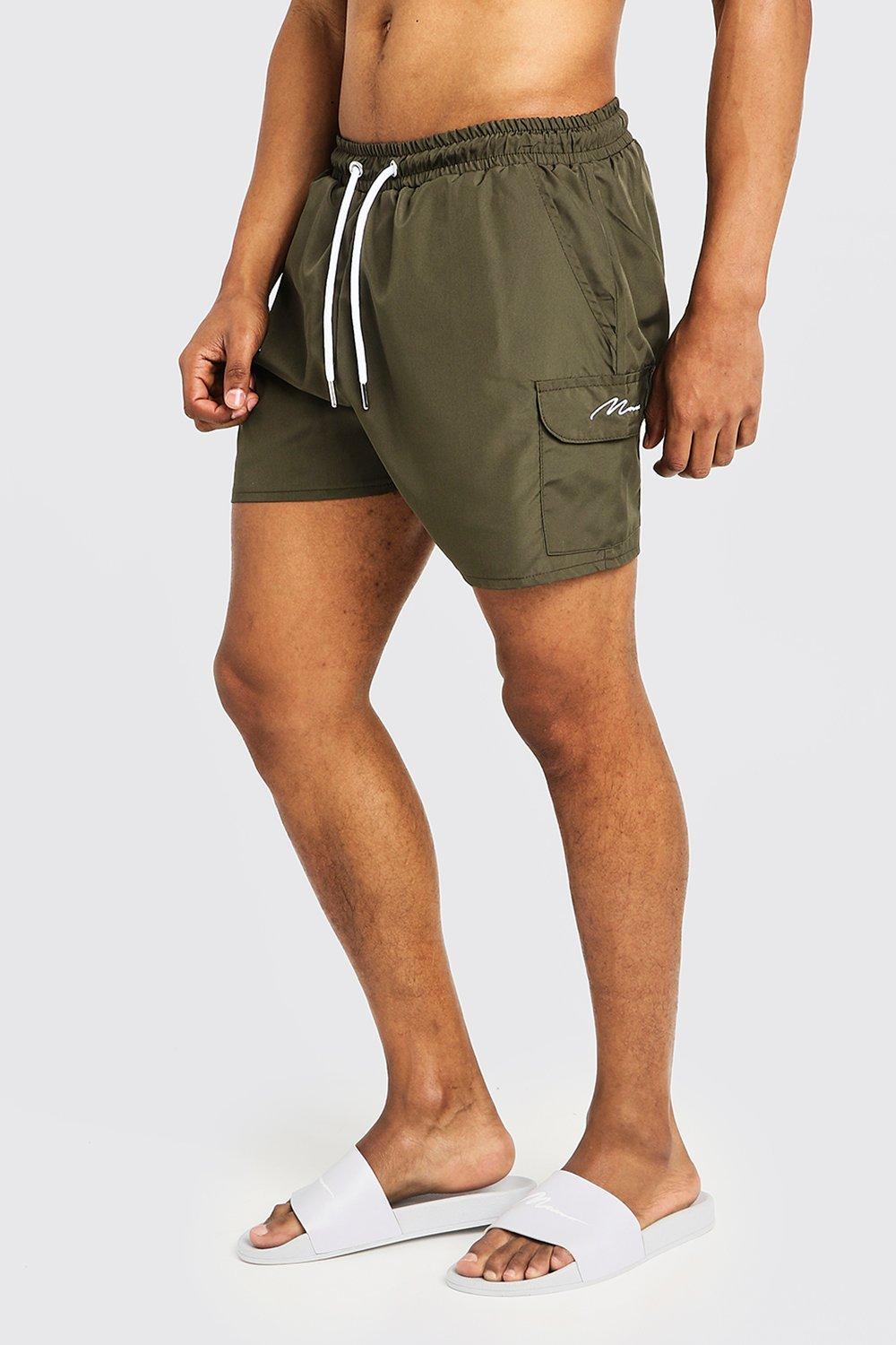 cargo swim shorts