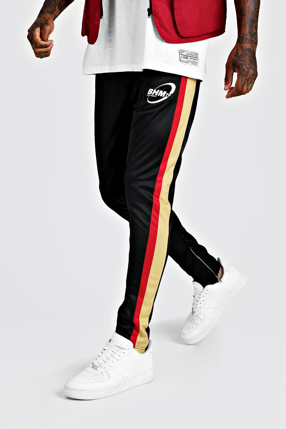 boohooman tricot joggers
