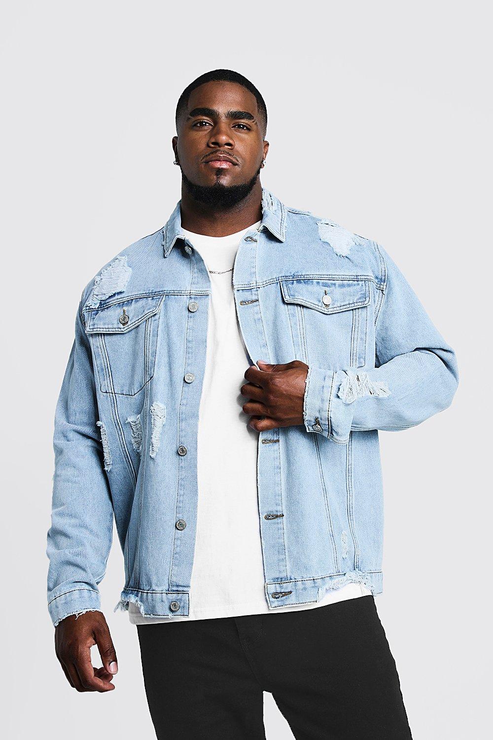 light blue jeans jacket