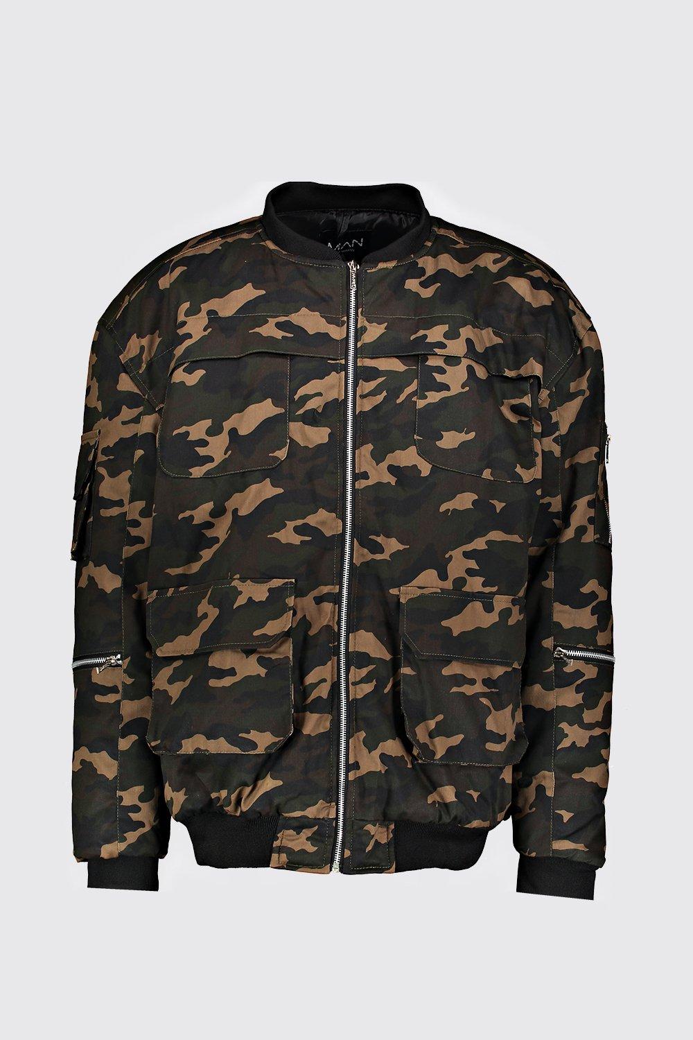 big and tall camo jackets