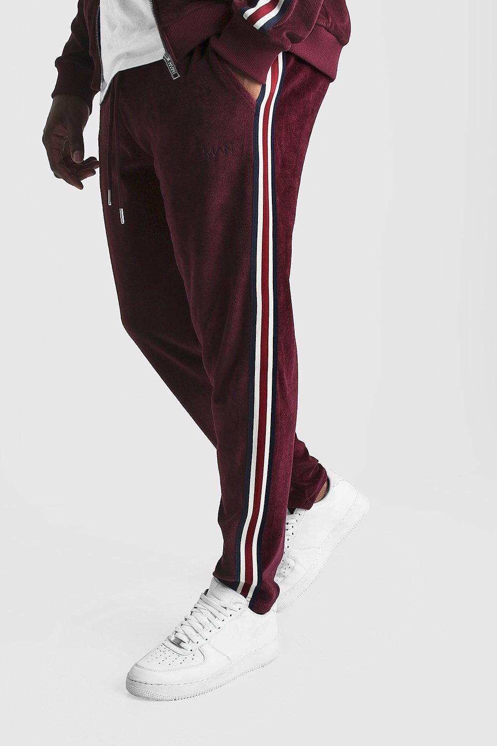 big and tall velour tracksuit