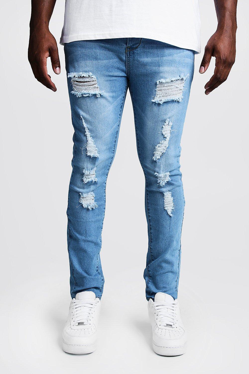 big & tall skinny fit jeans
