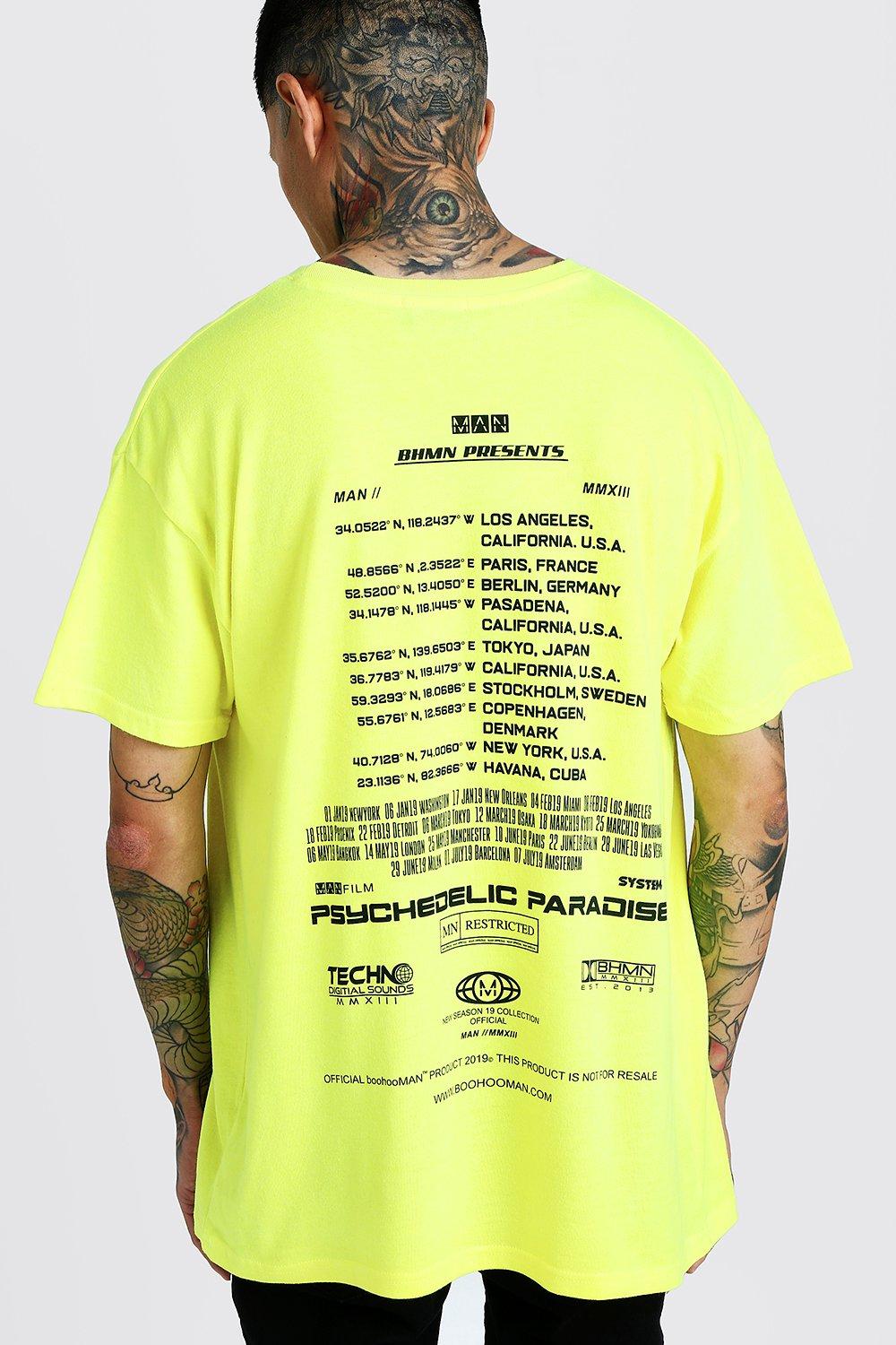 neon t shirts cheap