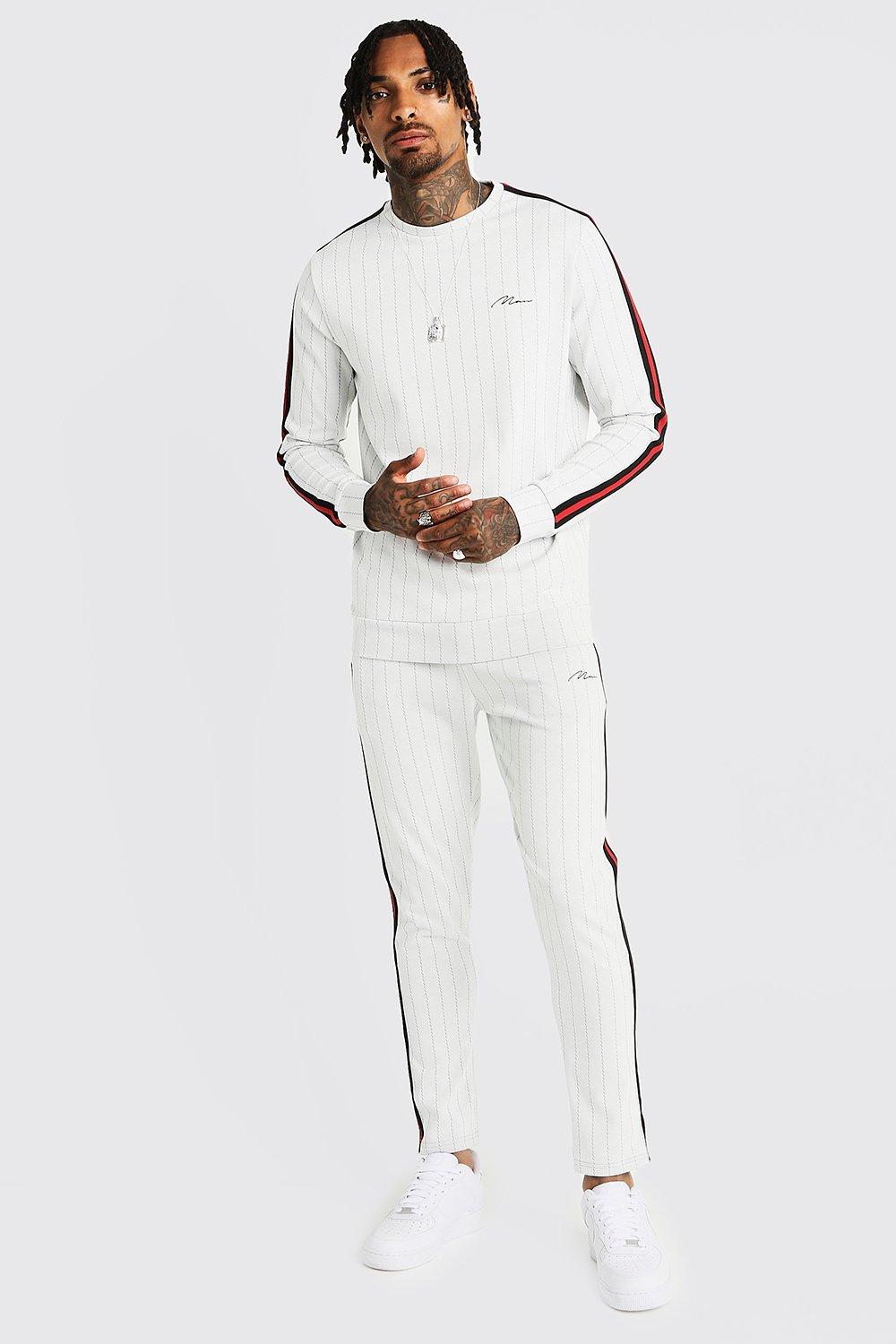 white tracksuit