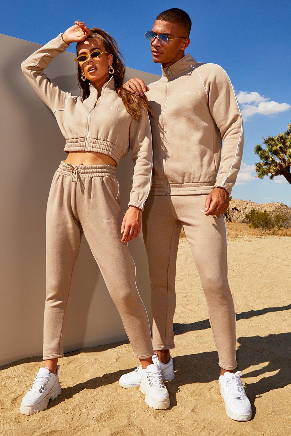 boohoo his and hers tracksuits