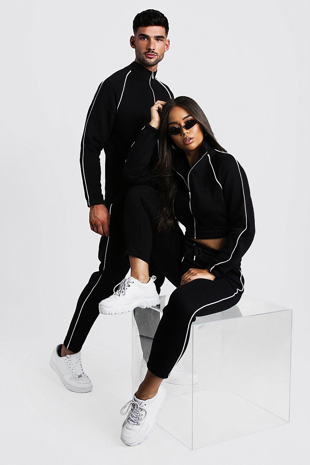 boohoo his and hers tracksuits