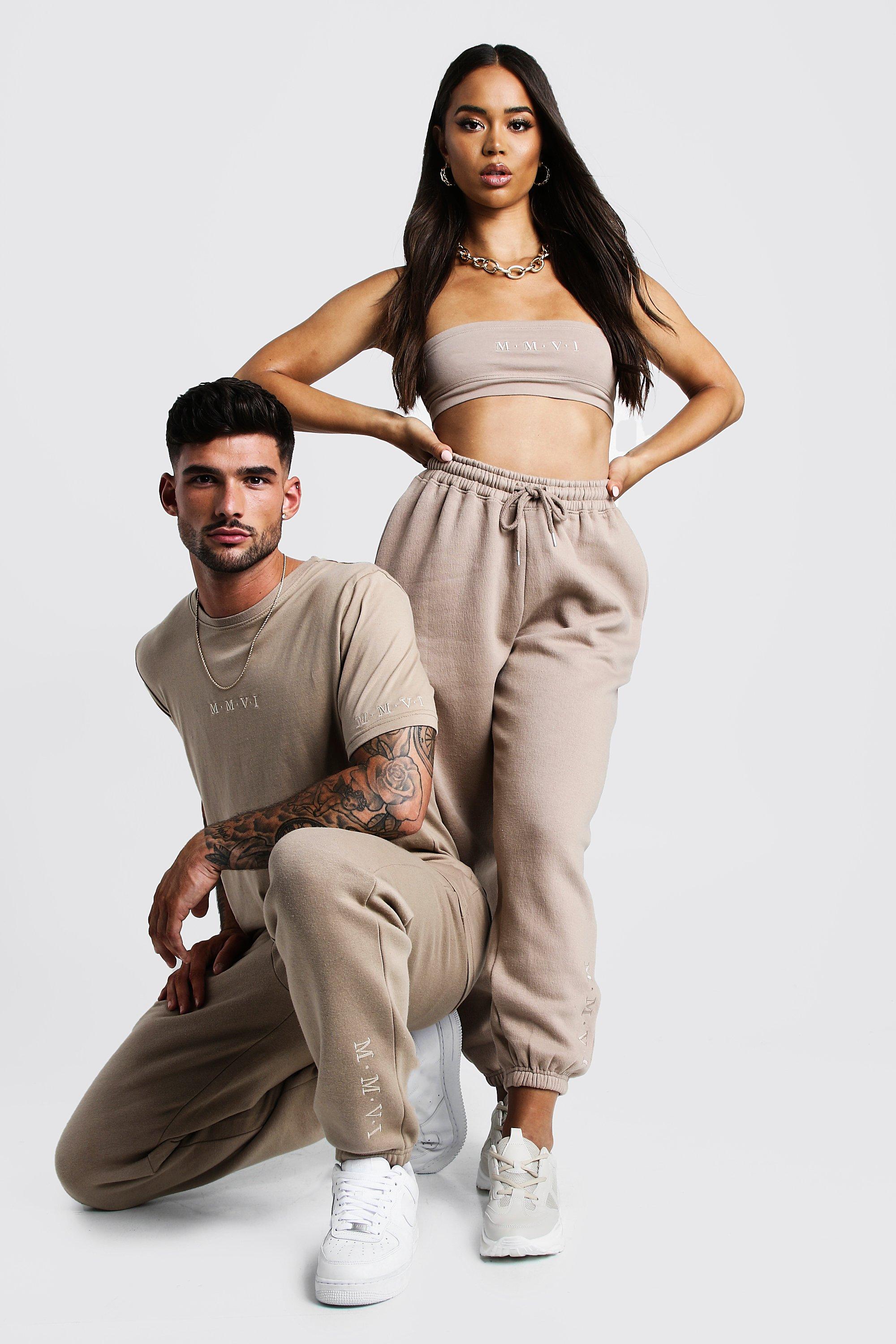 joggers and crop top