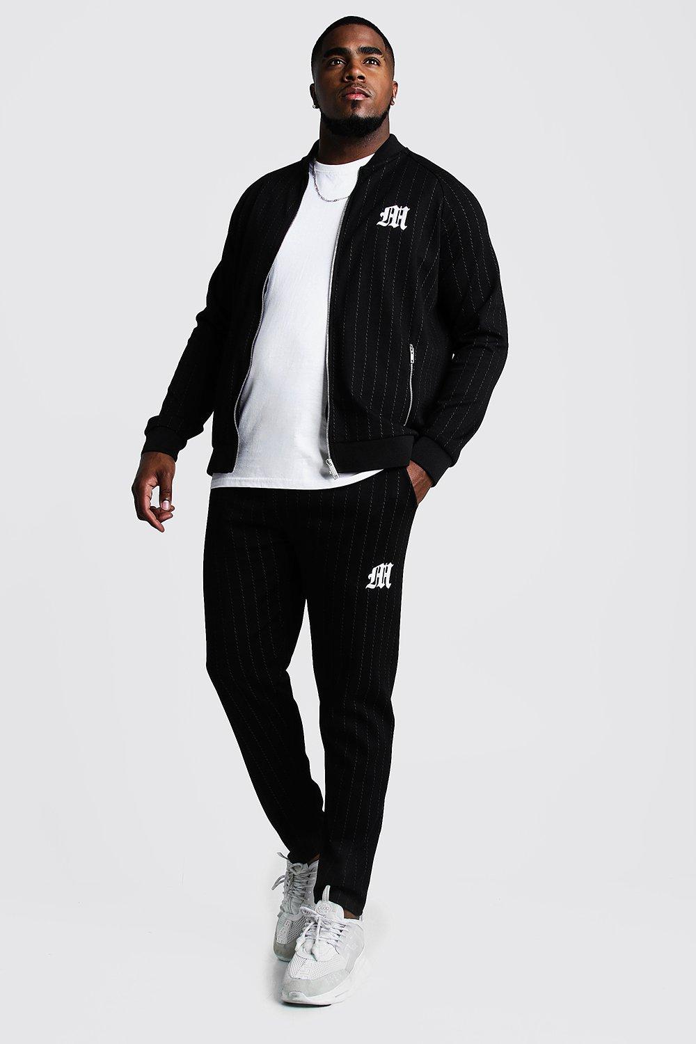 pinstripe tracksuit