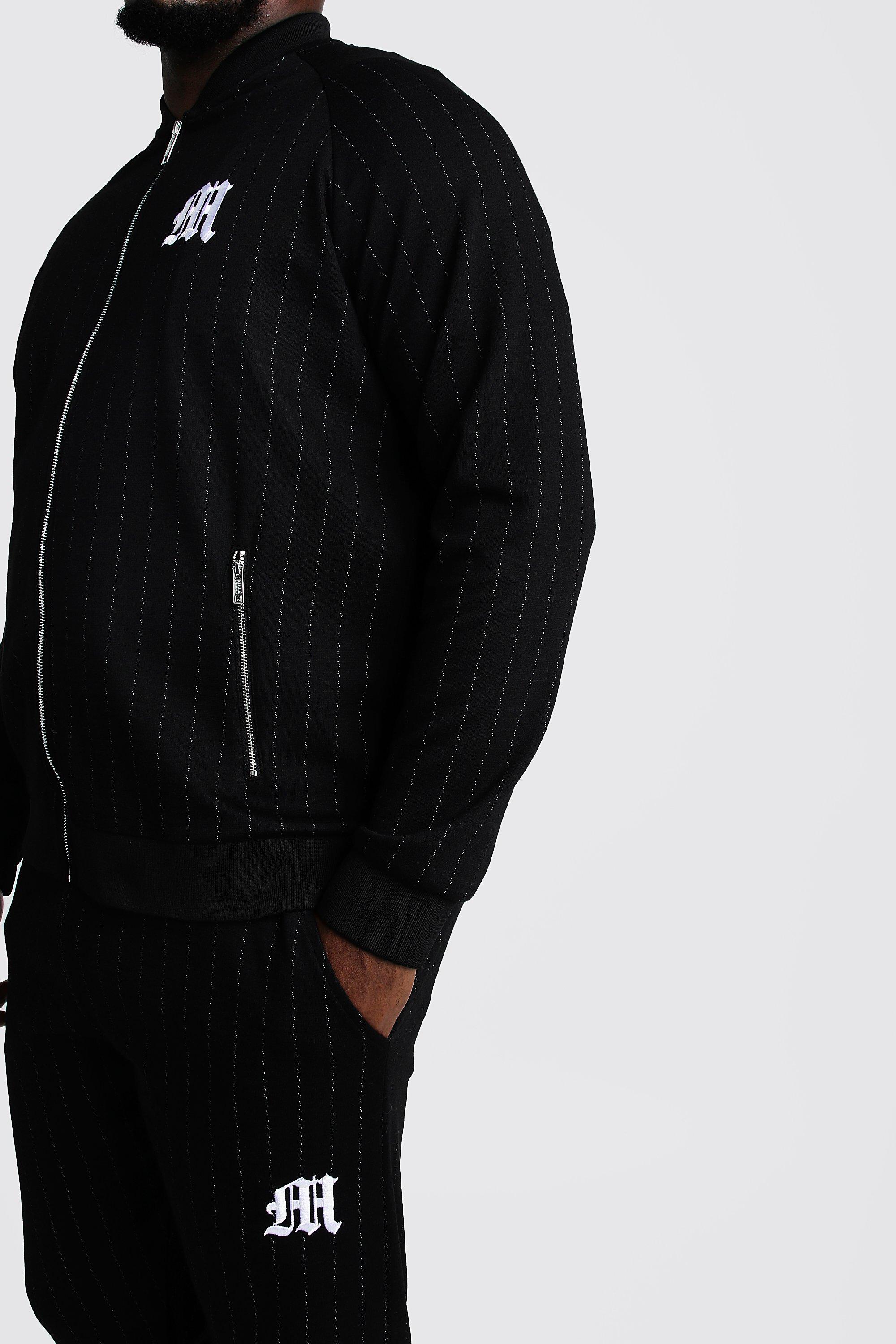 pinstripe tracksuit
