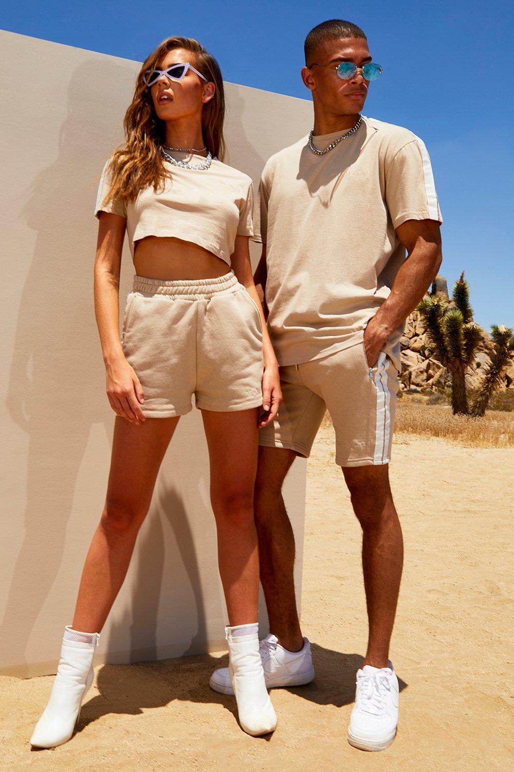 tracksuit shorts set