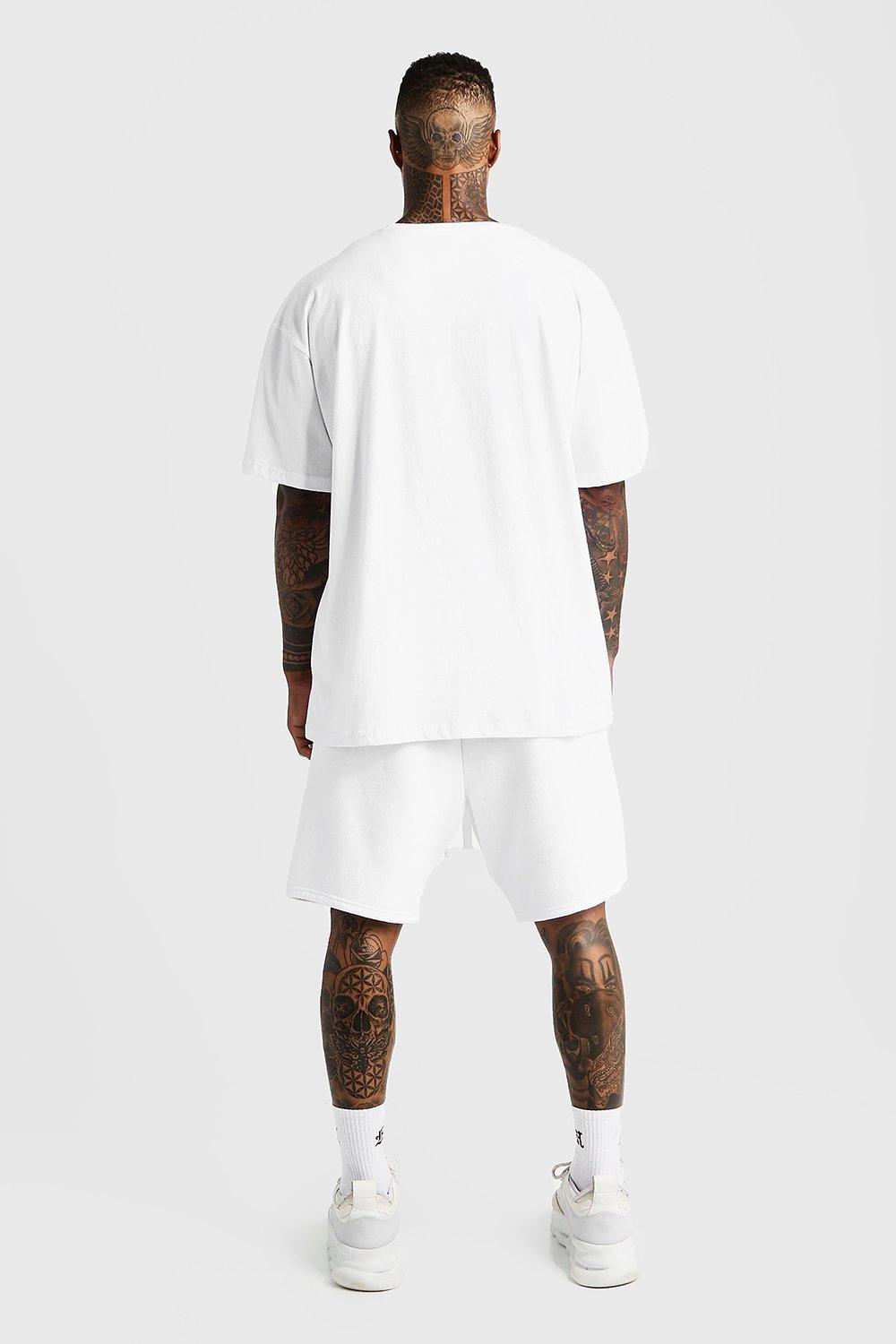 Man Aesthetics Oversized Drop Shoulder T Shirt Boohooman