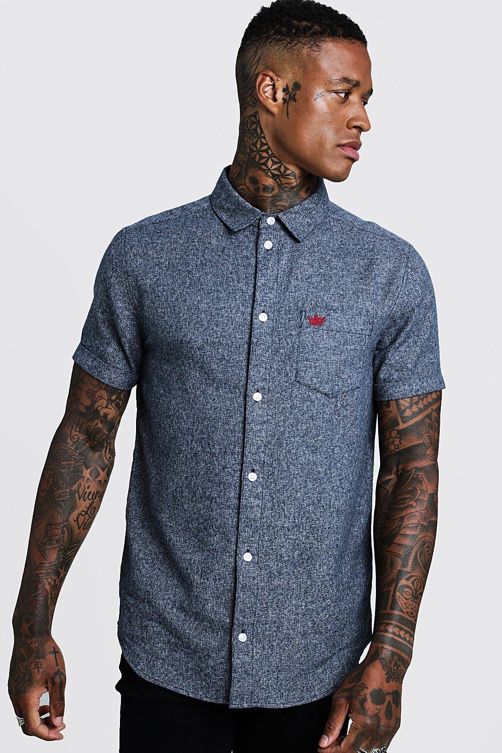 two tone formal shirts
