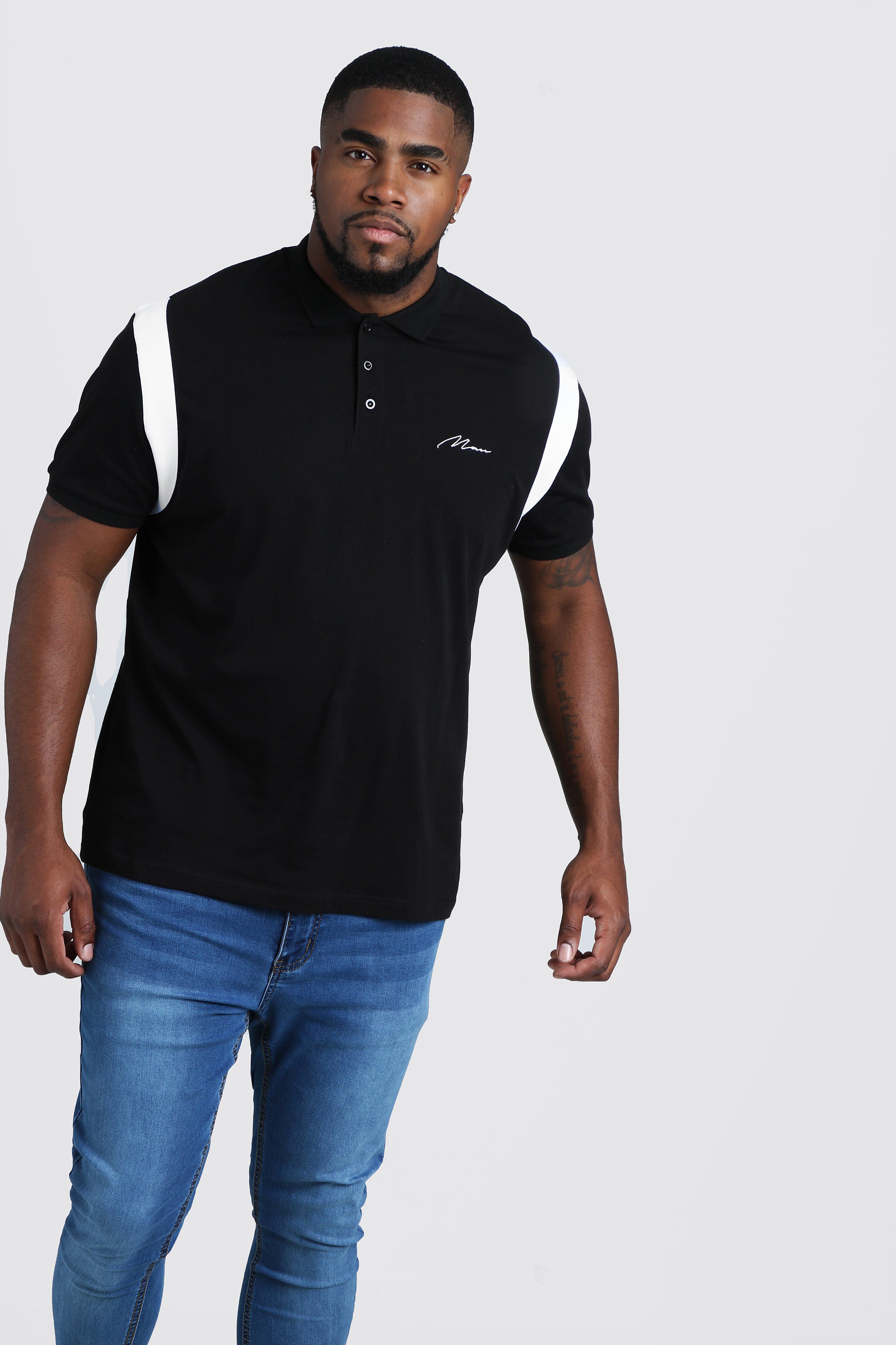 big and tall polo t shirts