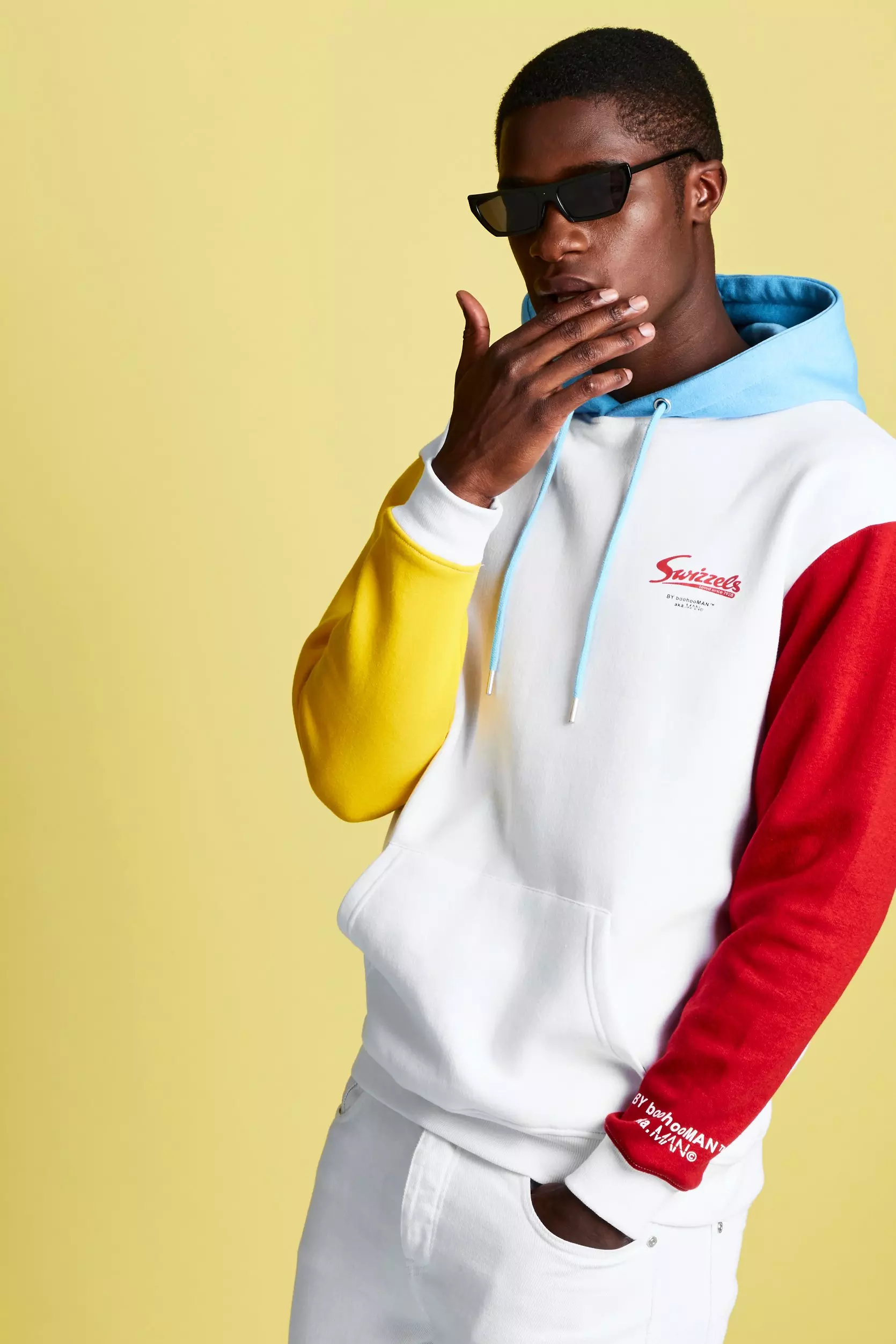 Wilson color cheap block hoodie