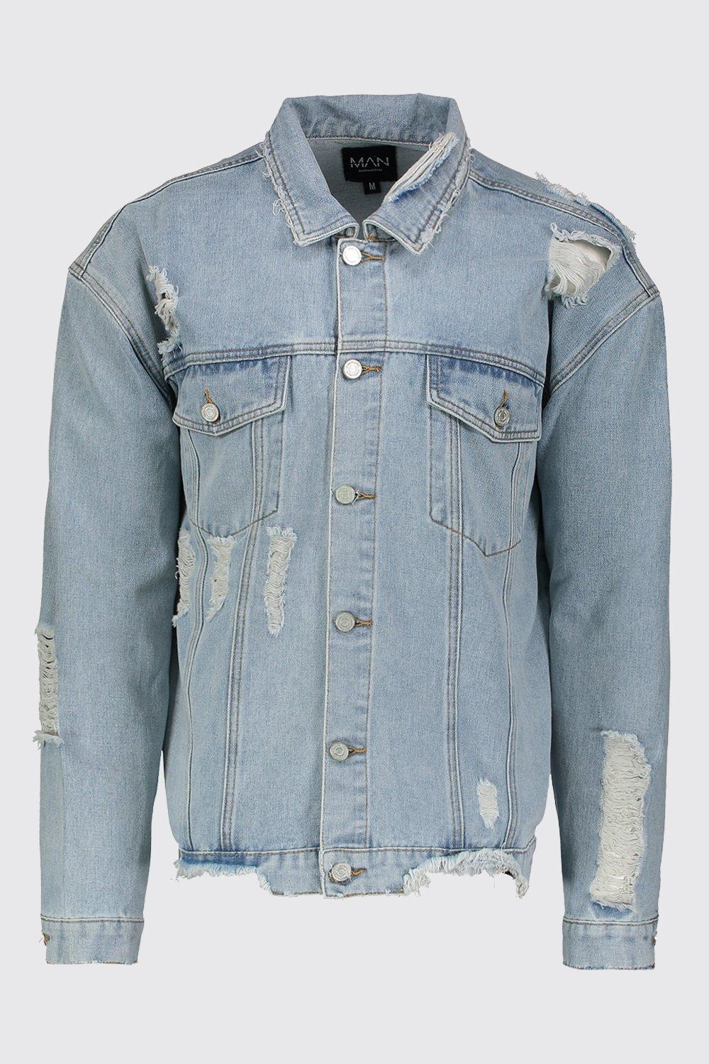 boohooman denim jacket