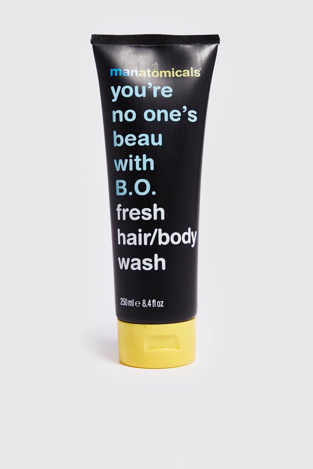 

Средство для волос и тела Manatonicals Fresh, Black