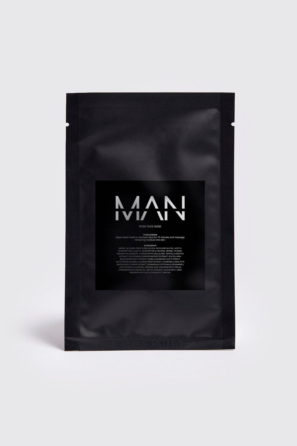 

Маска для лица MAN с розой, Clear
