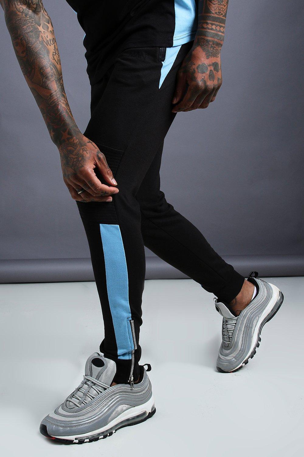 skinny tapered joggers