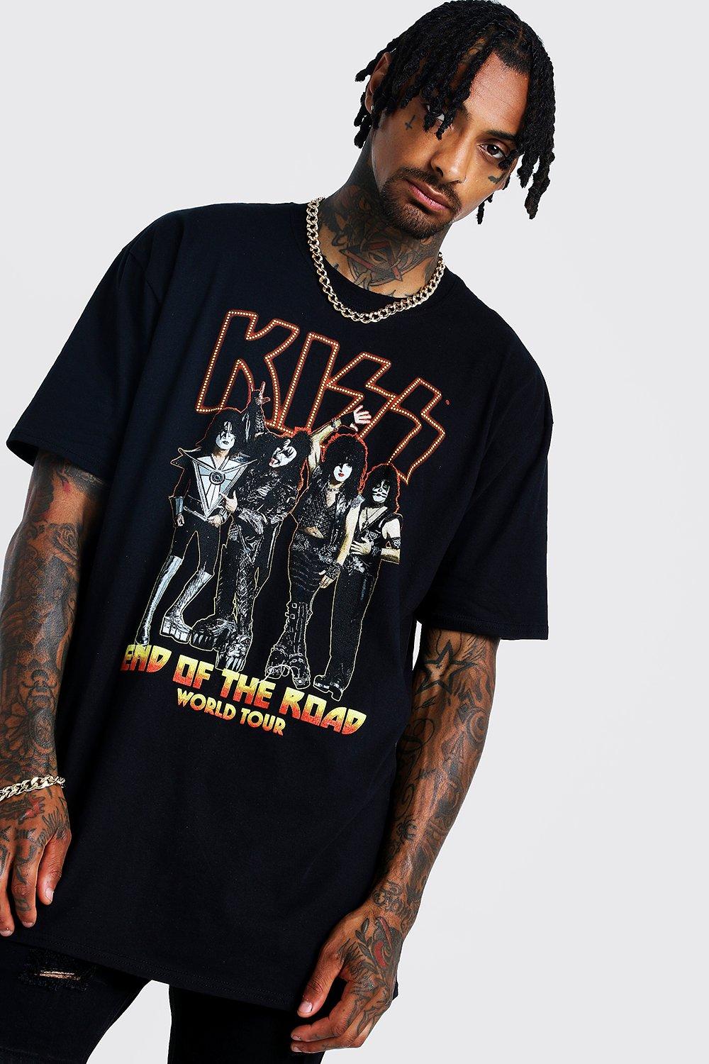 kiss end of the road world tour t shirt